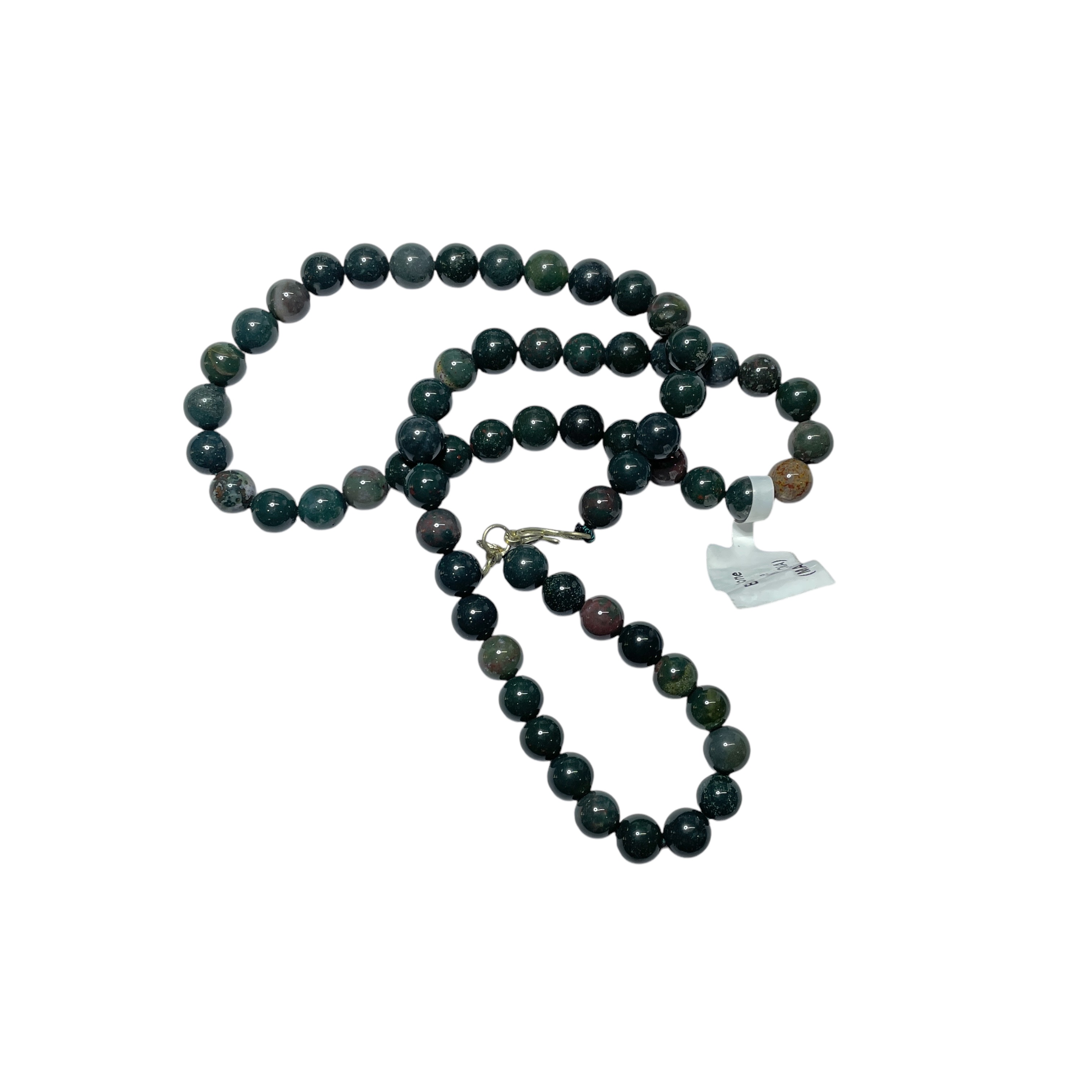 Blood Stone Crystal Necklace. Discover the Power of Natural Crystals with Rocksmins: Elegantly Crafted Crystal Necklaces Infused with Authentic Energies for Enhanced Well-Being and Spiritual Growth