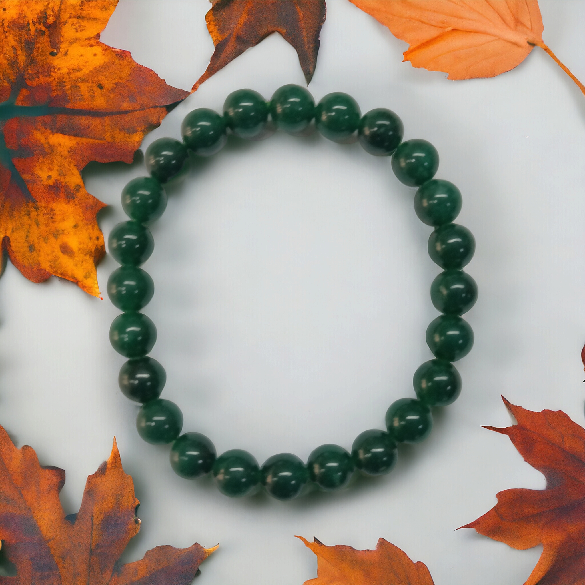 jade-green-bracelet-natural-original-crystal-certified-real-stone-stylish-for-men-women-boy-girl-unisex-8mm-beads-stretchable-brand--rocksmins
