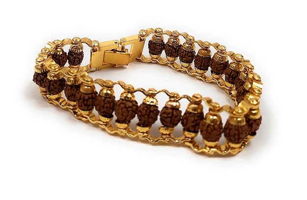rudraksha-gold-plated-bracelet-natural-original-rudraksha-certified-real-5-mukhi-rudraksha-bracelet-stylish-for-men-women-boy-girl-unisex-8mm-beads-stretchable--brand--rocksmins