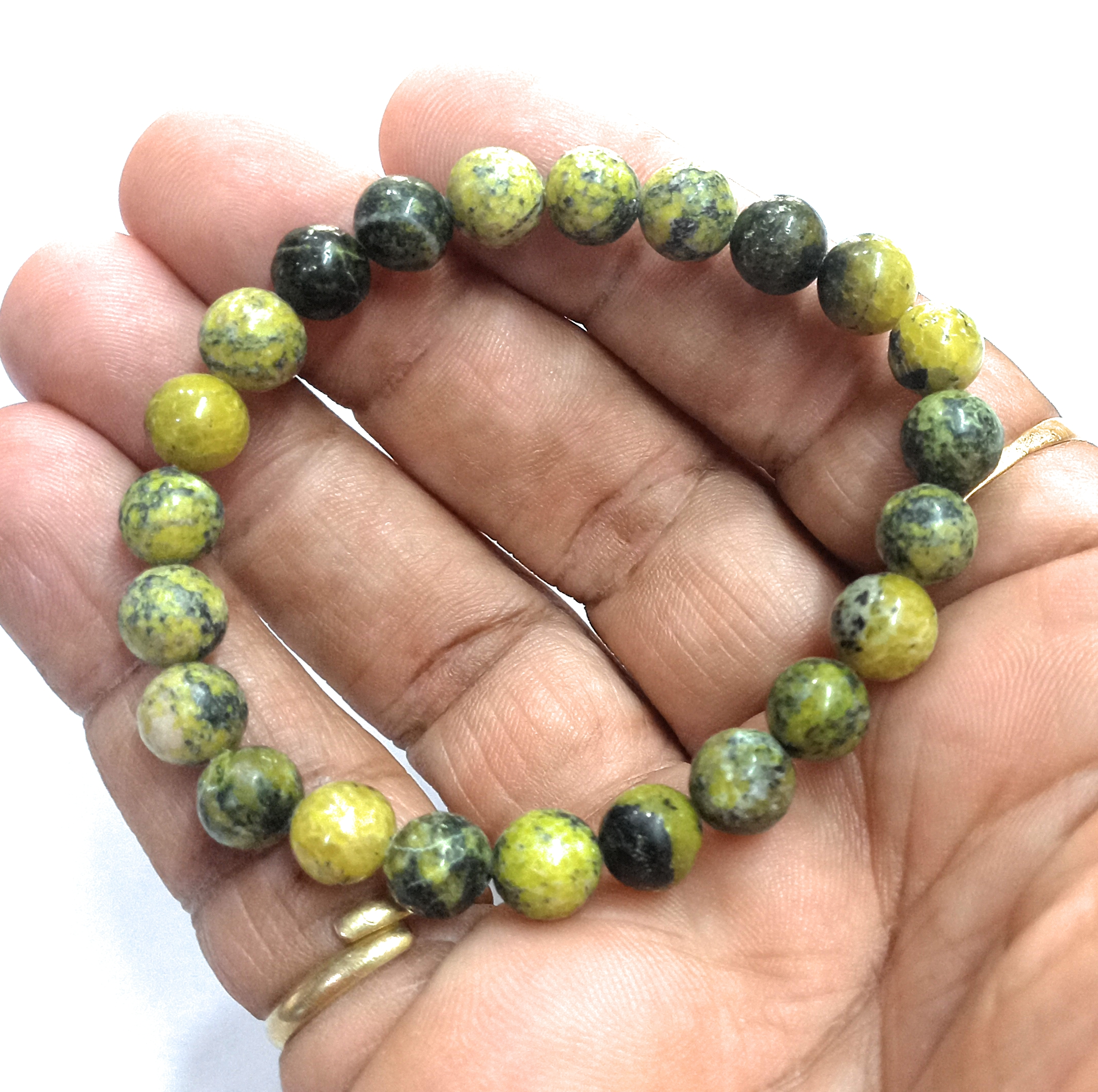 serpentine-bracelet-natural-original-crystal-certified-real-stone-stylish-for-men-women-boy-girl-unisex-8mm-beads-stretchable-brand--rocksmins