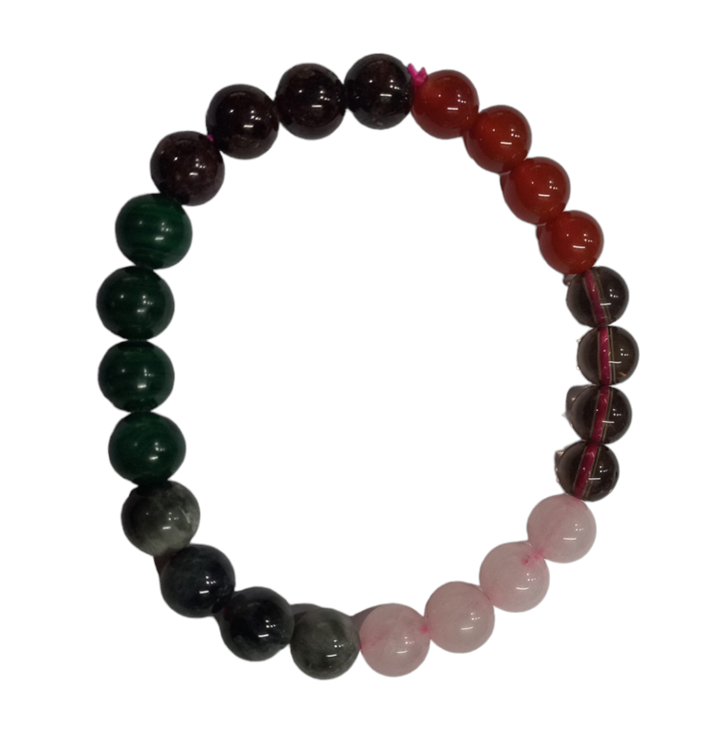 10 Rocksmins Bracelet for Capricorn (Makar) Zodiac Sign Natural Original Crystal Real Stone for Men Women Boy Girl Unisex 8mm Beads Stretchable.