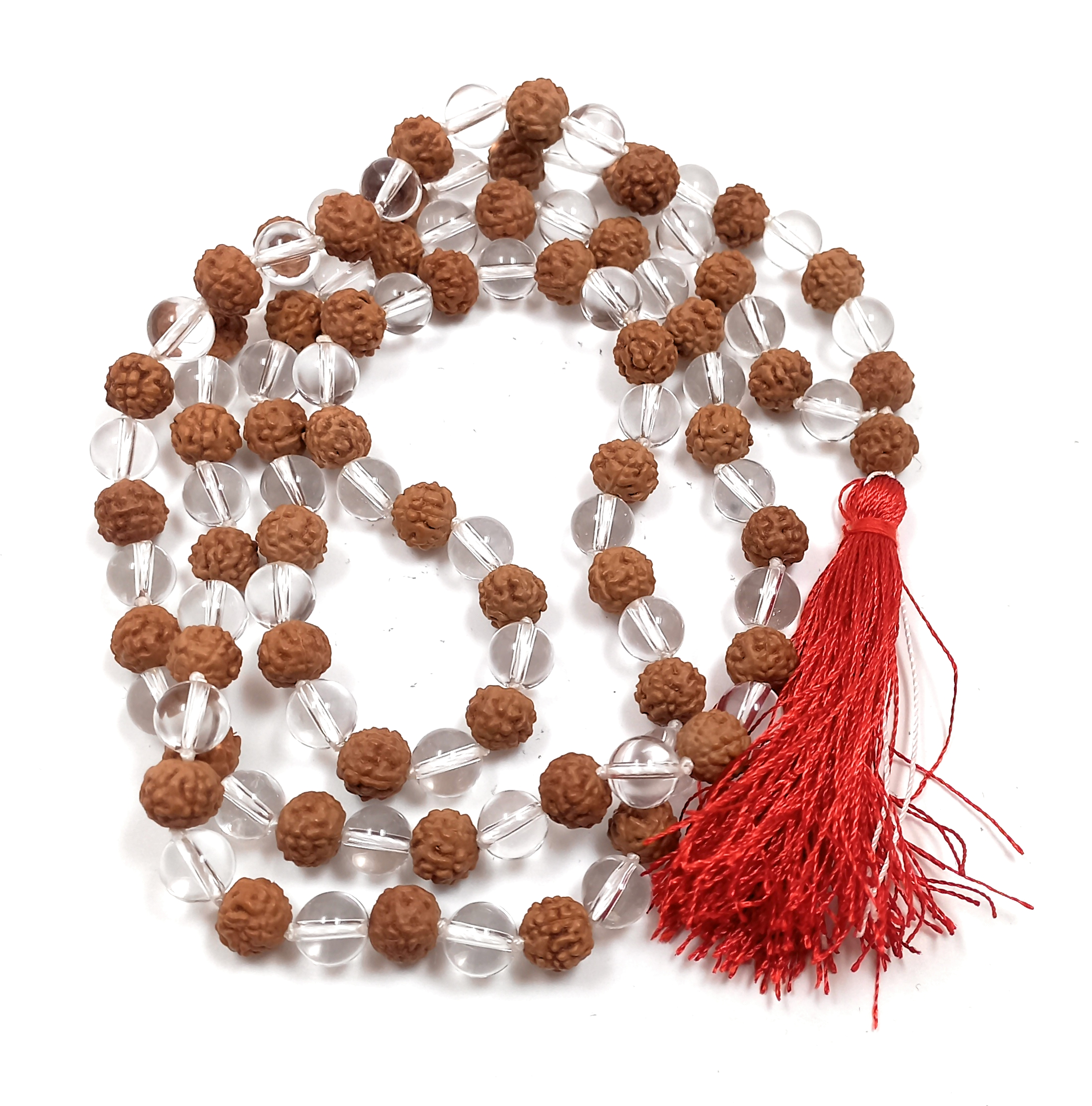 8mm-natural-original-5-panch-mukhi-rudraksha-sphatik-jaap-mala-original-with-certificate-108-8-mm-beads-pooja-astrology-wearing-in-neckholding-for-men-women-boys-girls-meditation-protection