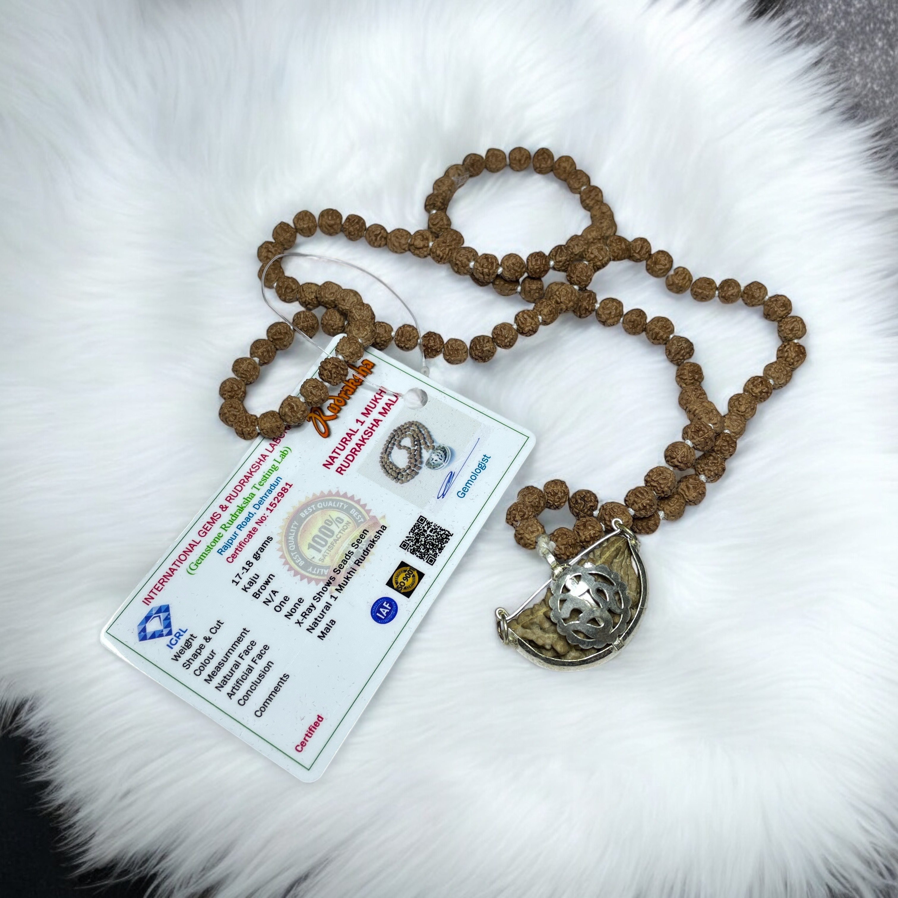 6mm-natural-original-1-mukhi-rudraksha-jaap-mala-original-with-certificate-108-6mm-beads-for-pooja-astrology-wearing-in-neckholding-for-men-women-boys-girls-meditation--protection