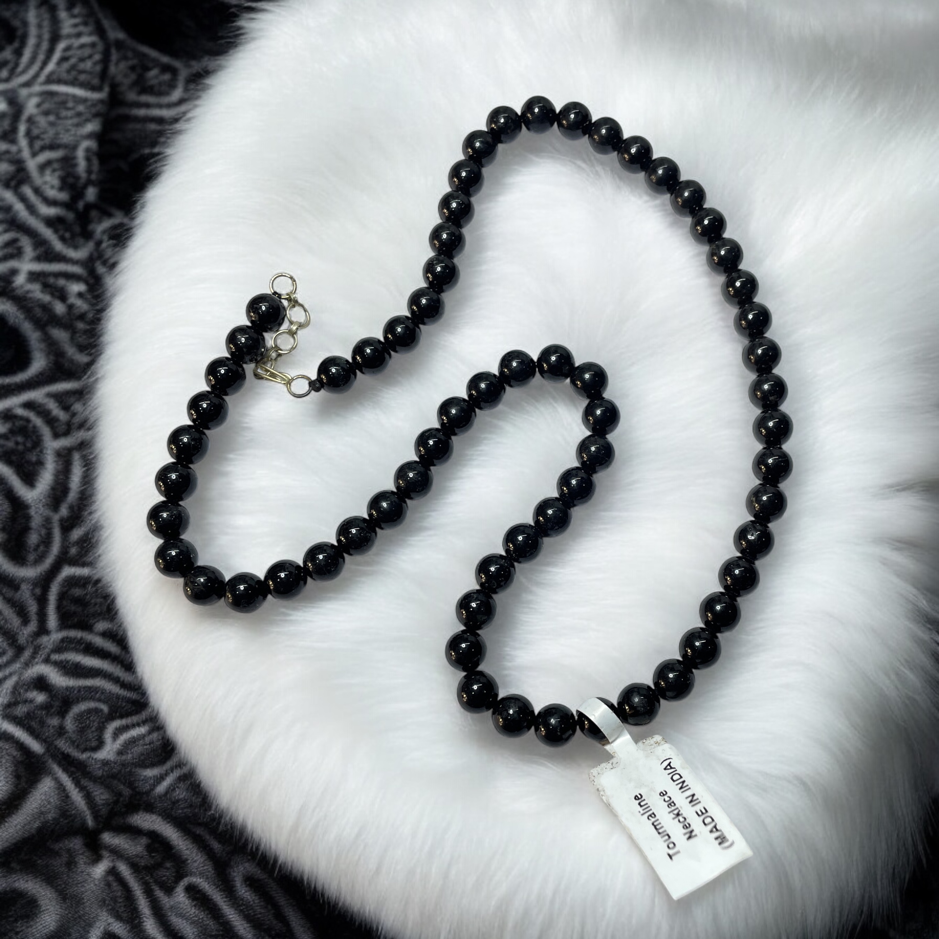 Tourmaline Crystal Necklace. Discover the Power of Natural Crystals with Rocksmins: Elegantly Crafted Crystal Necklaces Infused with Authentic Energies for Enhanced Well-Being and Spiritual Growth
