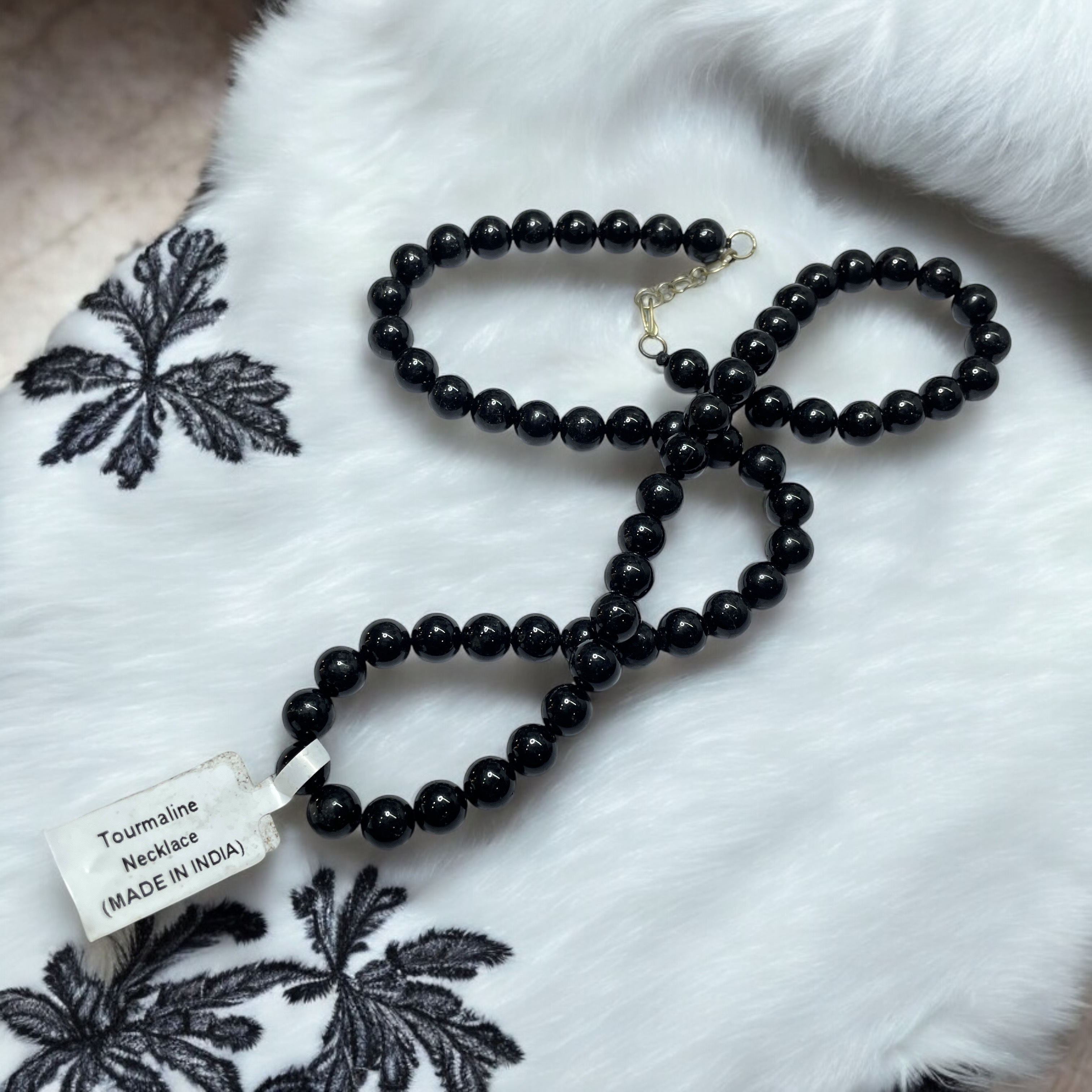 Tourmaline Crystal Necklace. Discover the Power of Natural Crystals with Rocksmins: Elegantly Crafted Crystal Necklaces Infused with Authentic Energies for Enhanced Well-Being and Spiritual Growth