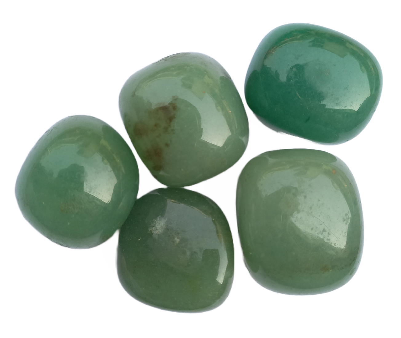 Aventurine Green Tumble Stone for Healing And Meditation (Polished) Brand : Rocksmins