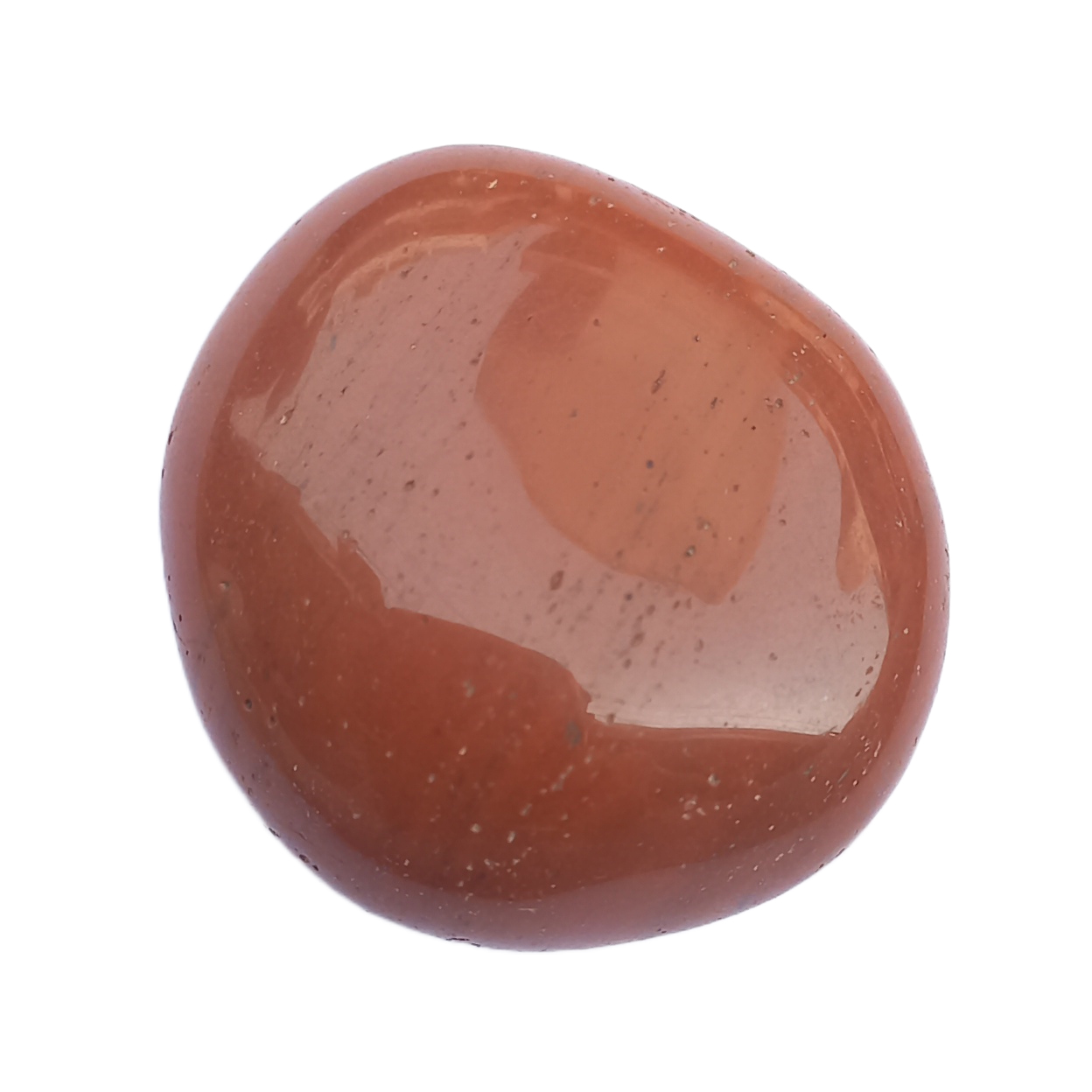 Jasper Red Tumble Stone for Healing And Meditation (Polished) Brand : Rocksmins