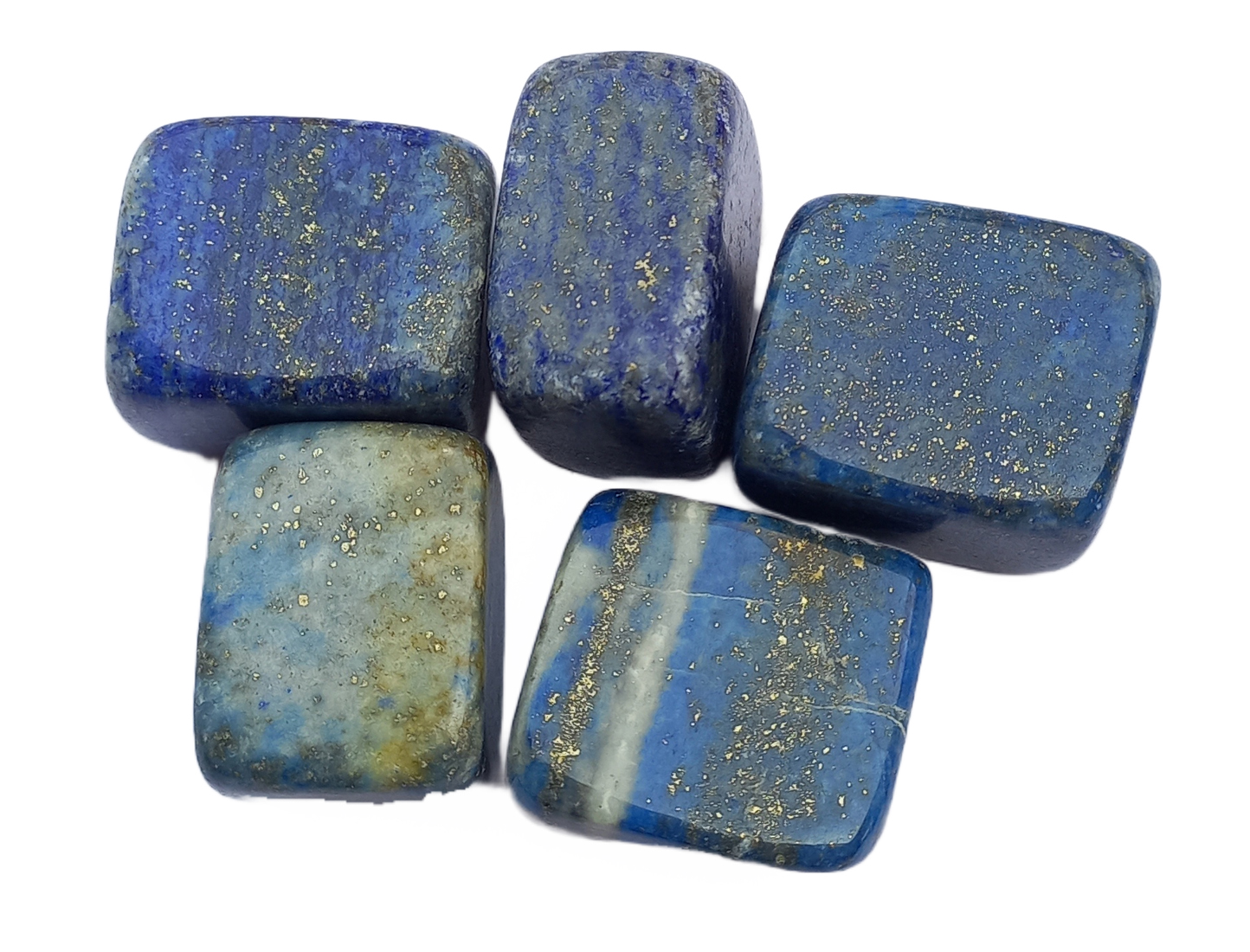 Lapis Lazuli Tumble Stone for Healing And Meditation (Polished) Brand : Rocksmins