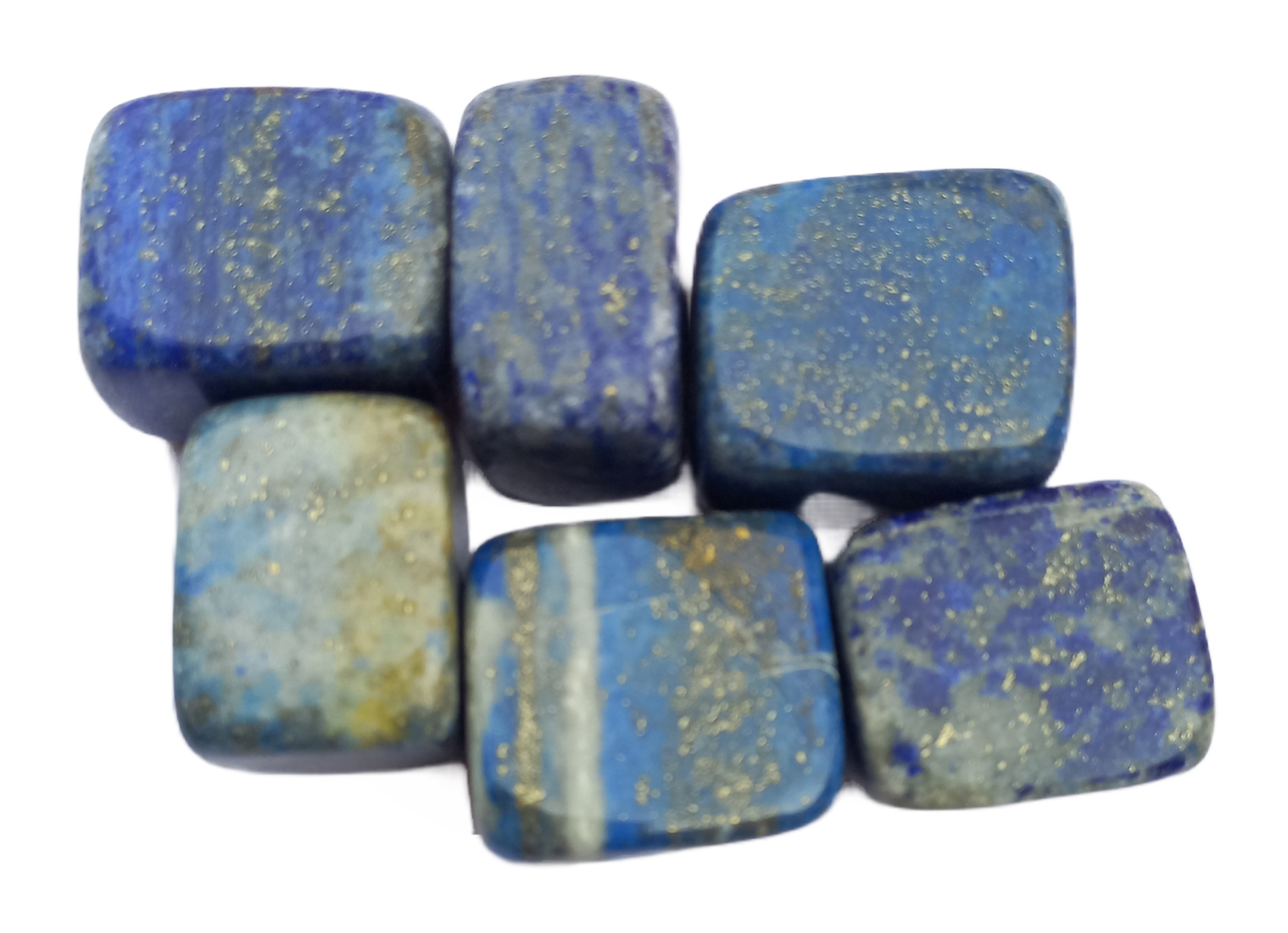 Lapis Lazuli Tumble Stone for Healing And Meditation (Polished) Brand : Rocksmins
