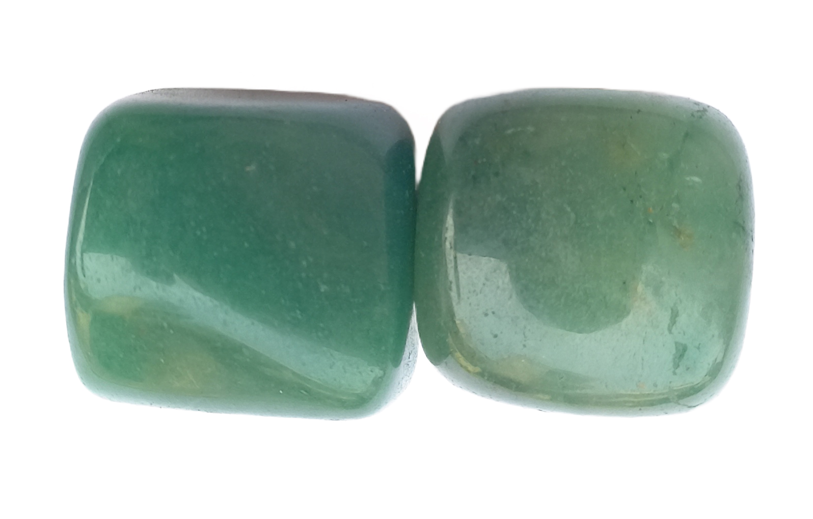 Jade Green Tumble Stone for Healing And Meditation (Polished) Brand : Rocksmins
