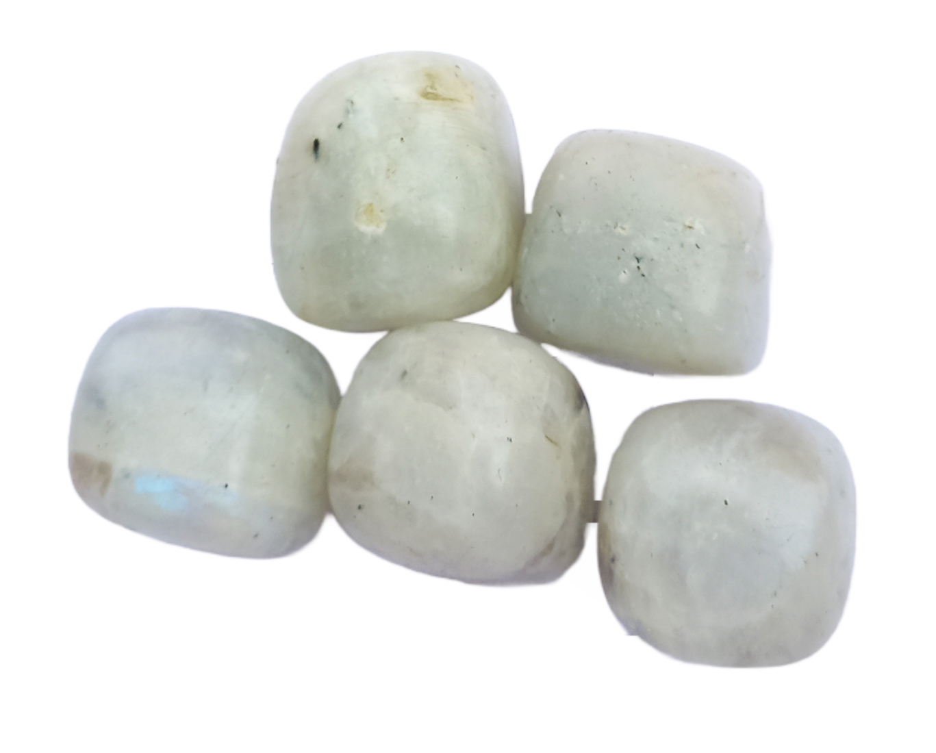 Moonstone Tumble Stone for Healing And Meditation (Polished) Brand : Rocksmins