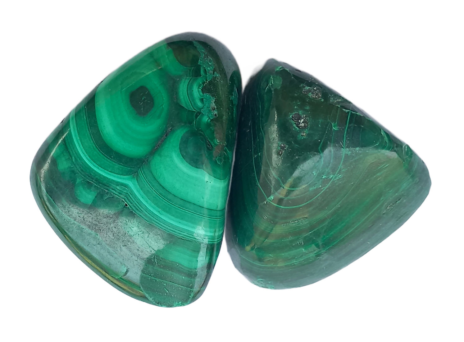 Malachite Tumble Stone for Healing And Meditation (Polished) Brand : Rocksmins