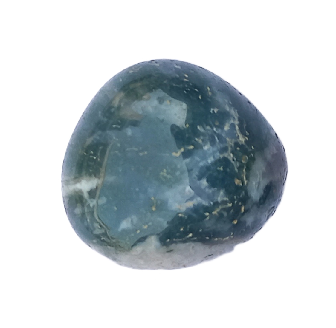 Moss Agate Tumble Stone for Healing And Meditation (Polished) Brand : Rocksmins