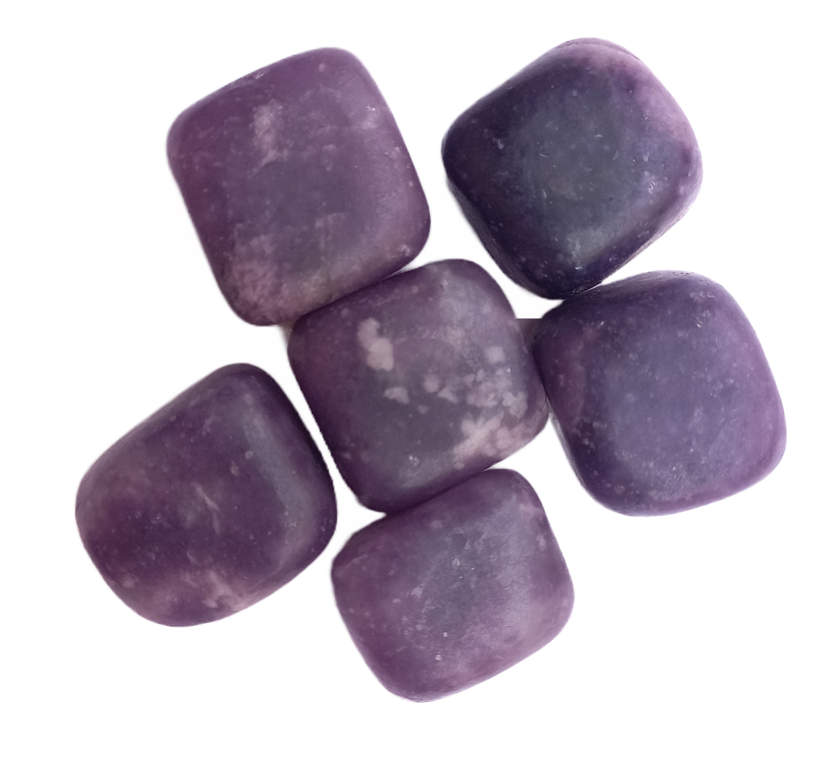 Lepidolite Tumble Stone for Healing And Meditation (Polished) Brand : Rocksmins
