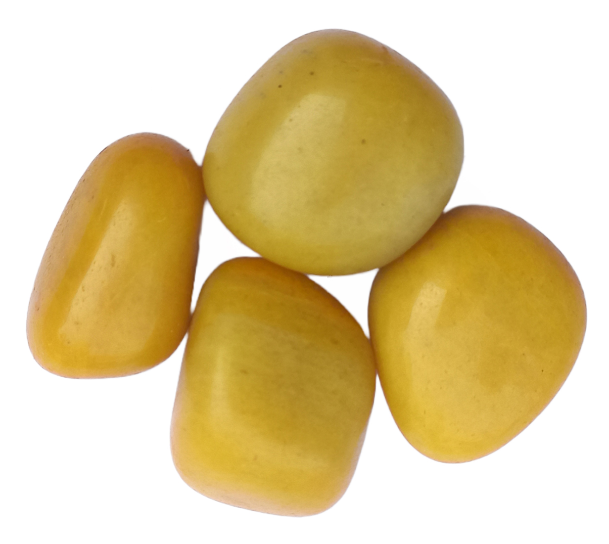 Aventurine Yellow Tumble Stone for Healing And Meditation (Polished) Brand : Rocksmins