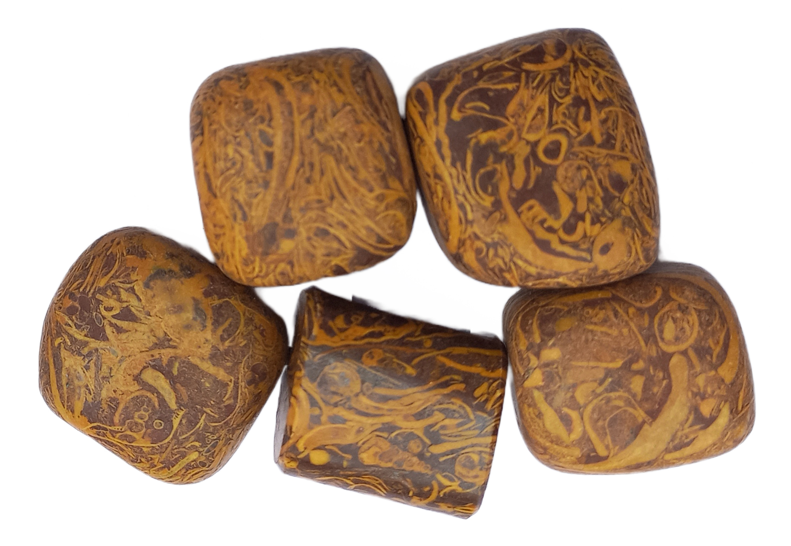 Mariam Tumble Stone for Healing And Meditation (Polished) Brand : Rocksmins	