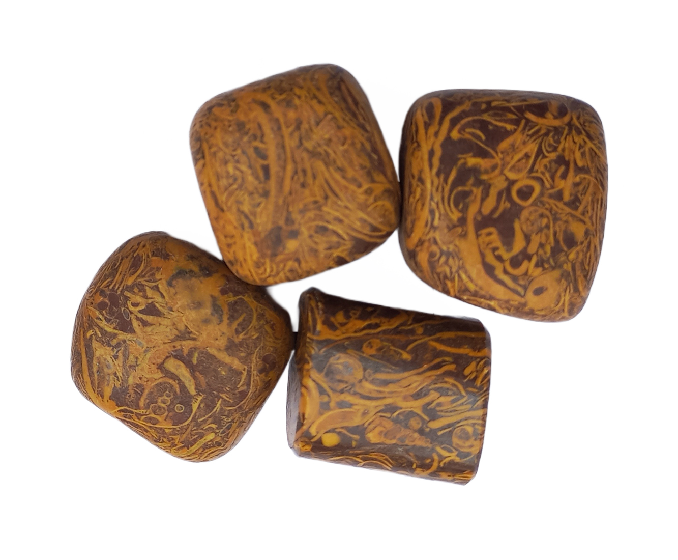 Mariam Tumble Stone for Healing And Meditation (Polished) Brand : Rocksmins	