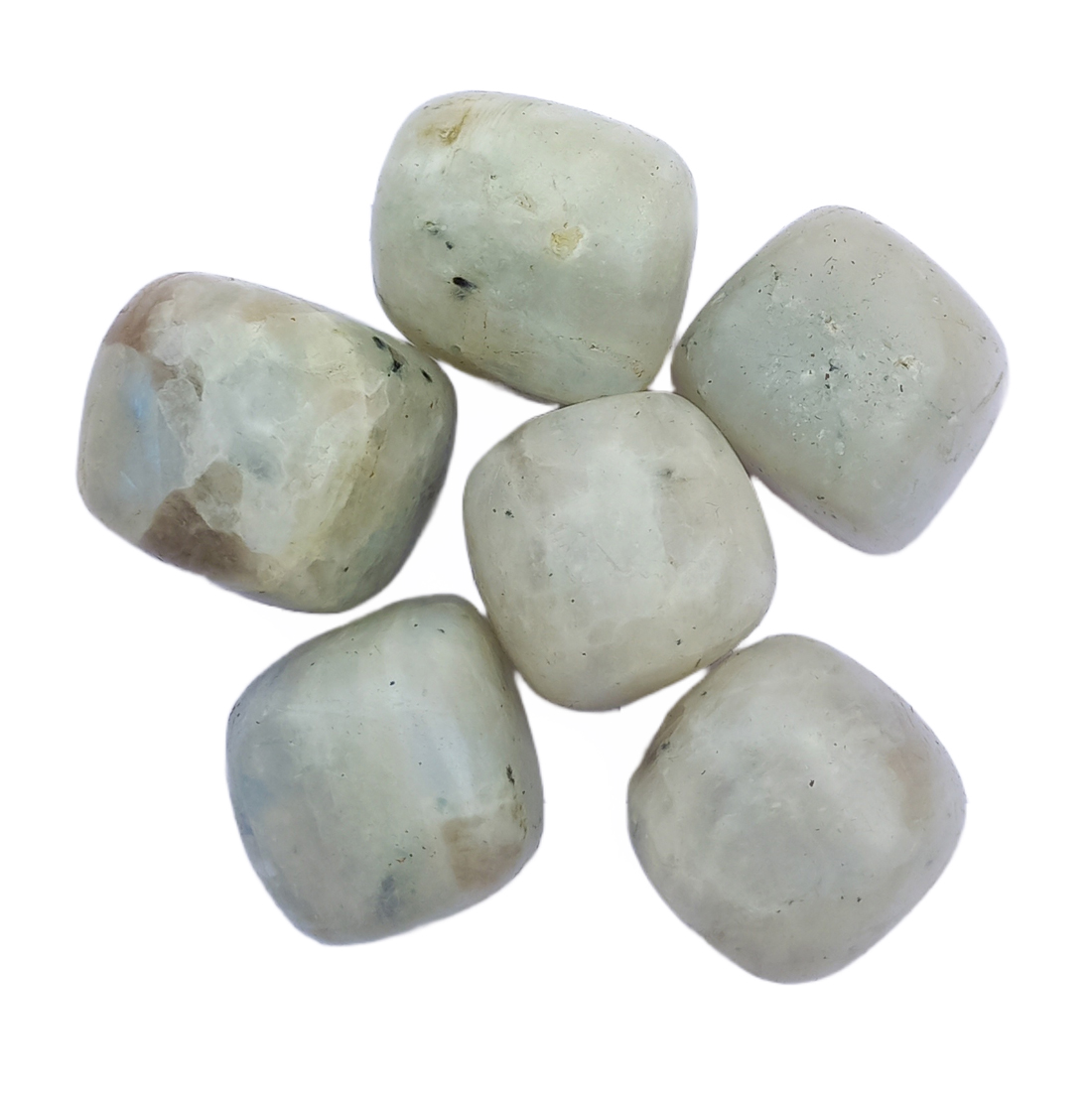 Moonstone Tumble Stone for Healing And Meditation (Polished) Brand : Rocksmins