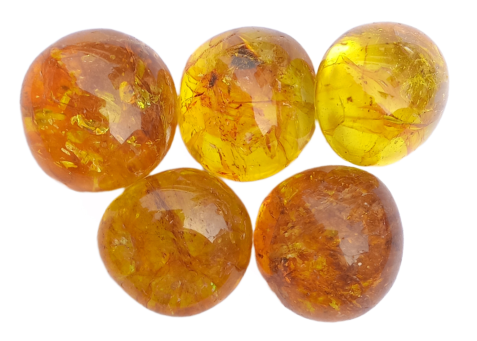 Citrine AAA Tumble Stone for Healing And Meditation (Polished) Brand : Rocksmins