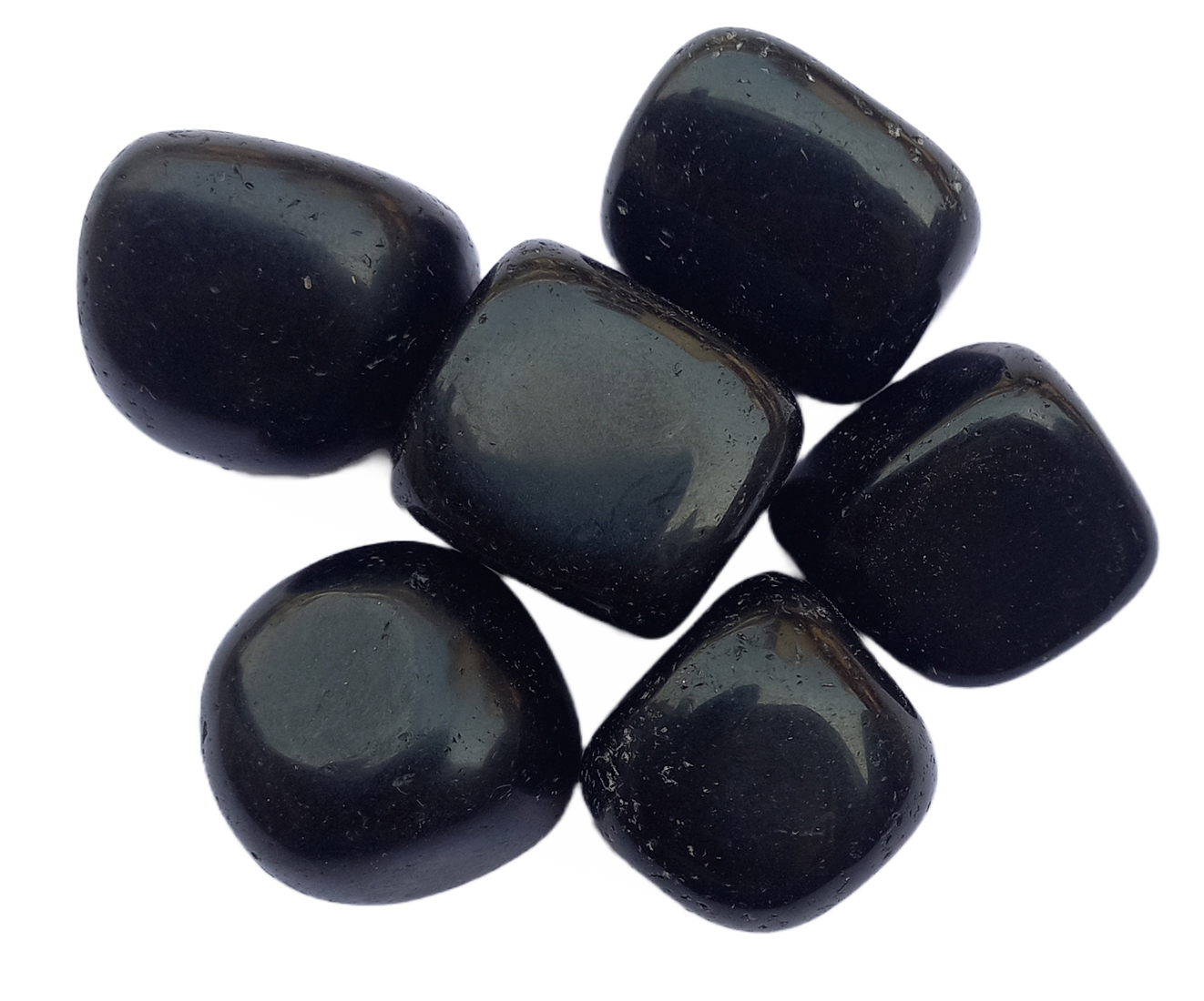 Obsidian Black Tumble Stone for Healing And Meditation (Polished) Brand : Rocksmins