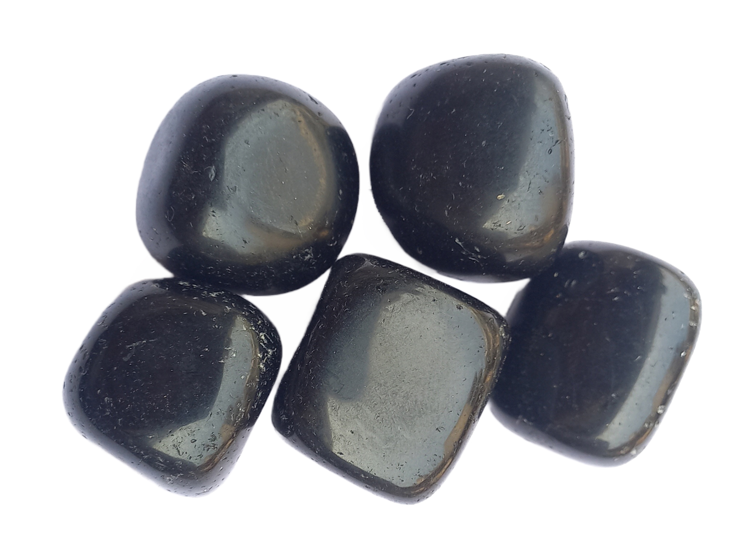 Obsidian Black Tumble Stone for Healing And Meditation (Polished) Brand : Rocksmins