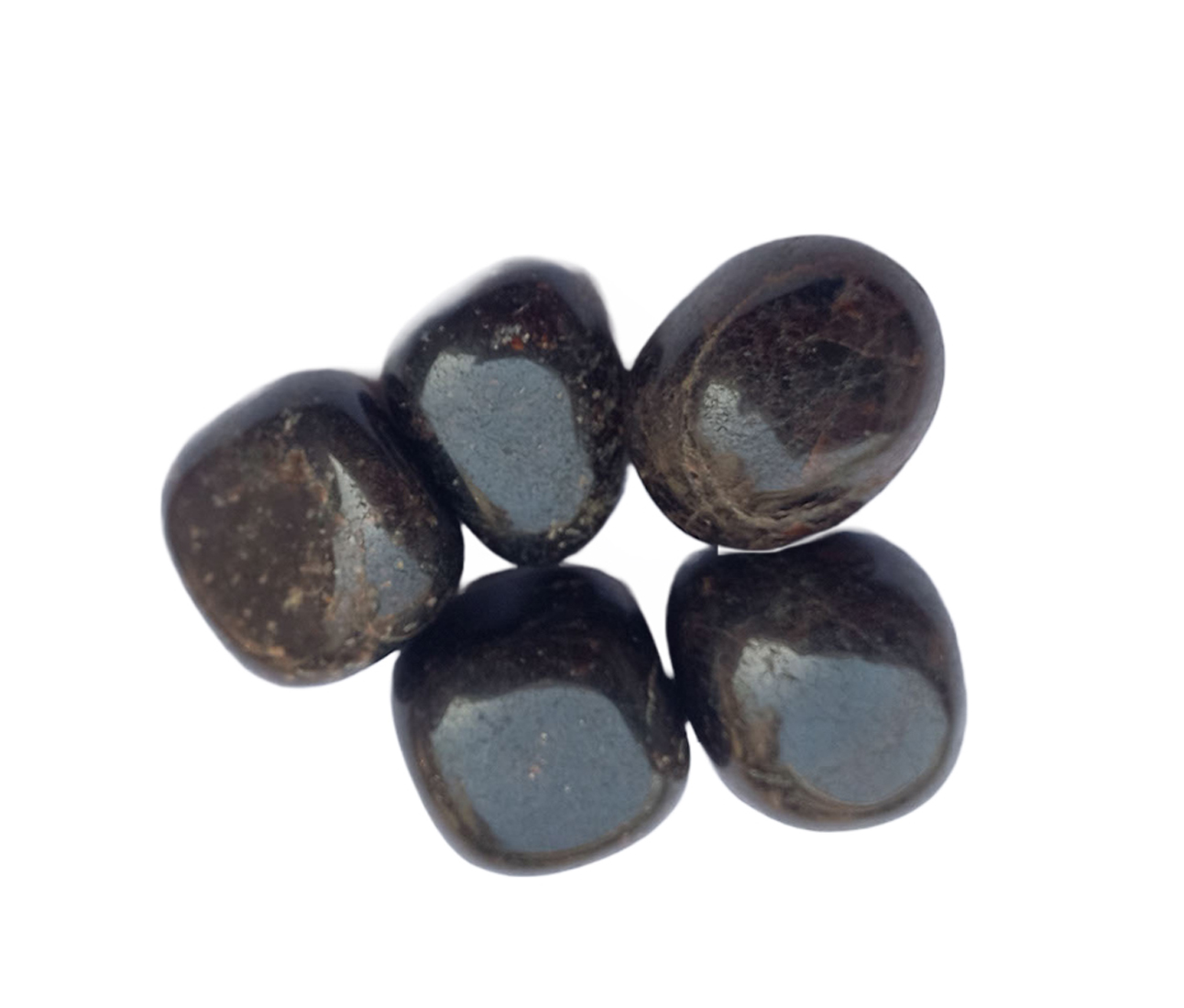 Garnet Tumble Stone for Healing And Meditation (Polished) Brand : Rocksmins