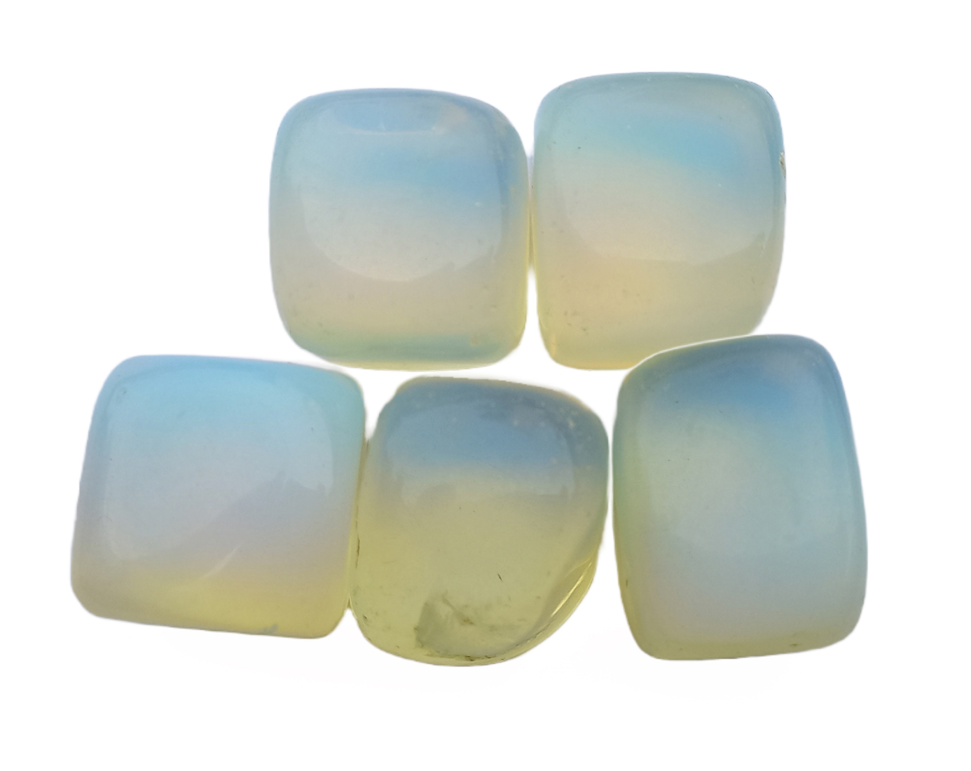 Opalite tumble stone for healing and meditation (polished) brand : rocksmins