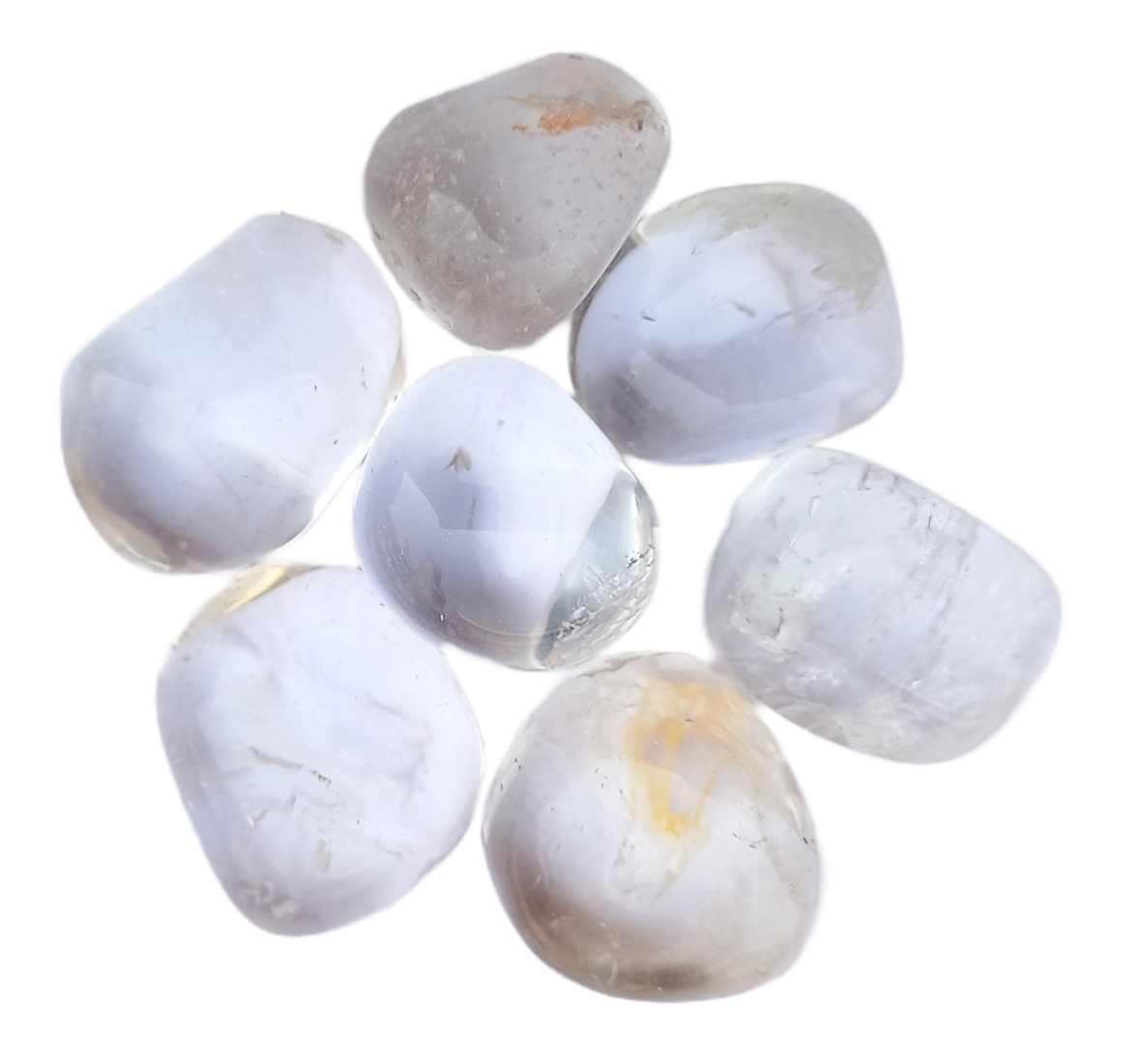 Quartz Clear AAA Tumble Stone for Healing And Meditation (Polished) Brand : Rocksmins