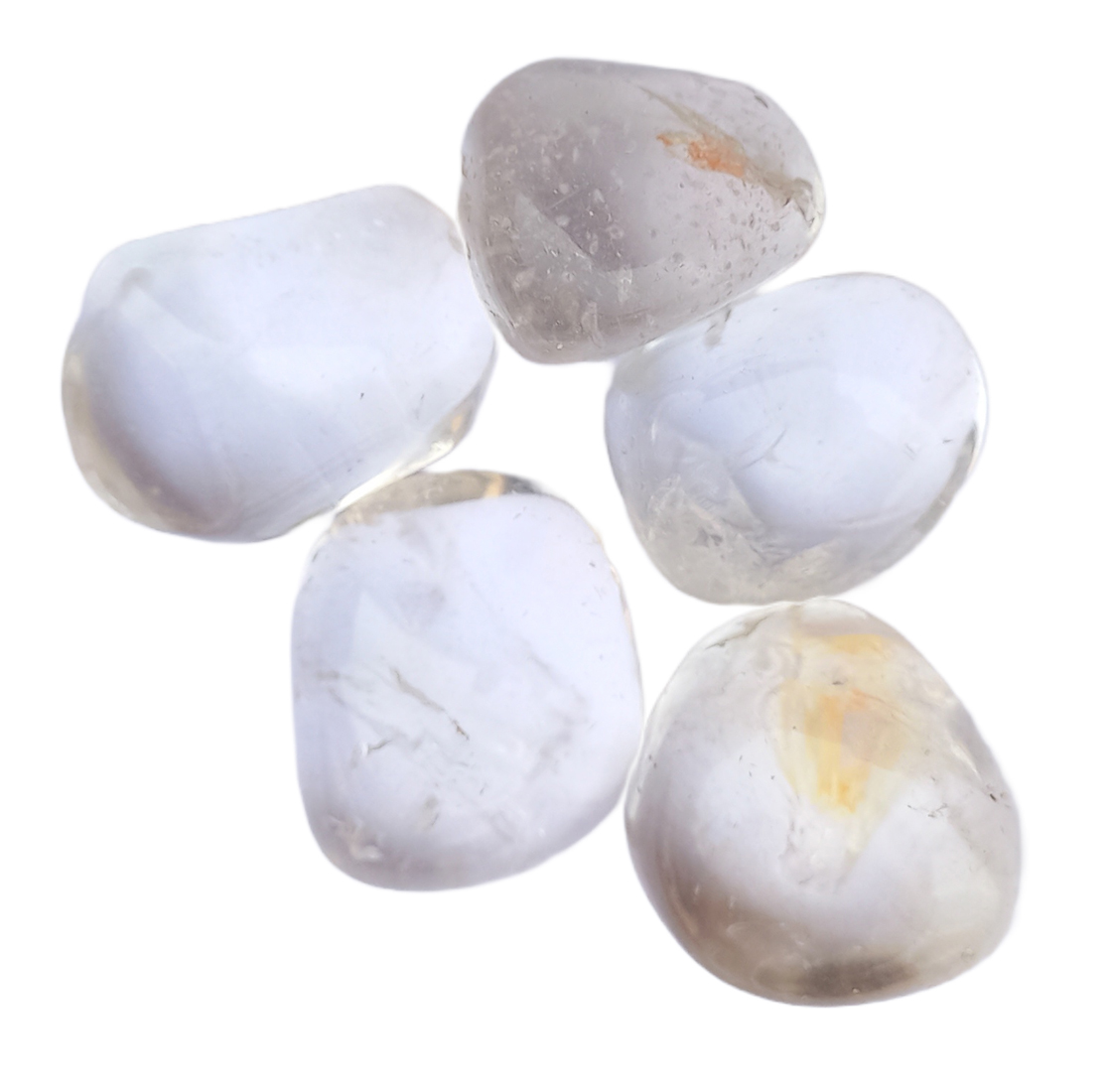 Quartz Clear AAA Tumble Stone for Healing And Meditation (Polished) Brand : Rocksmins