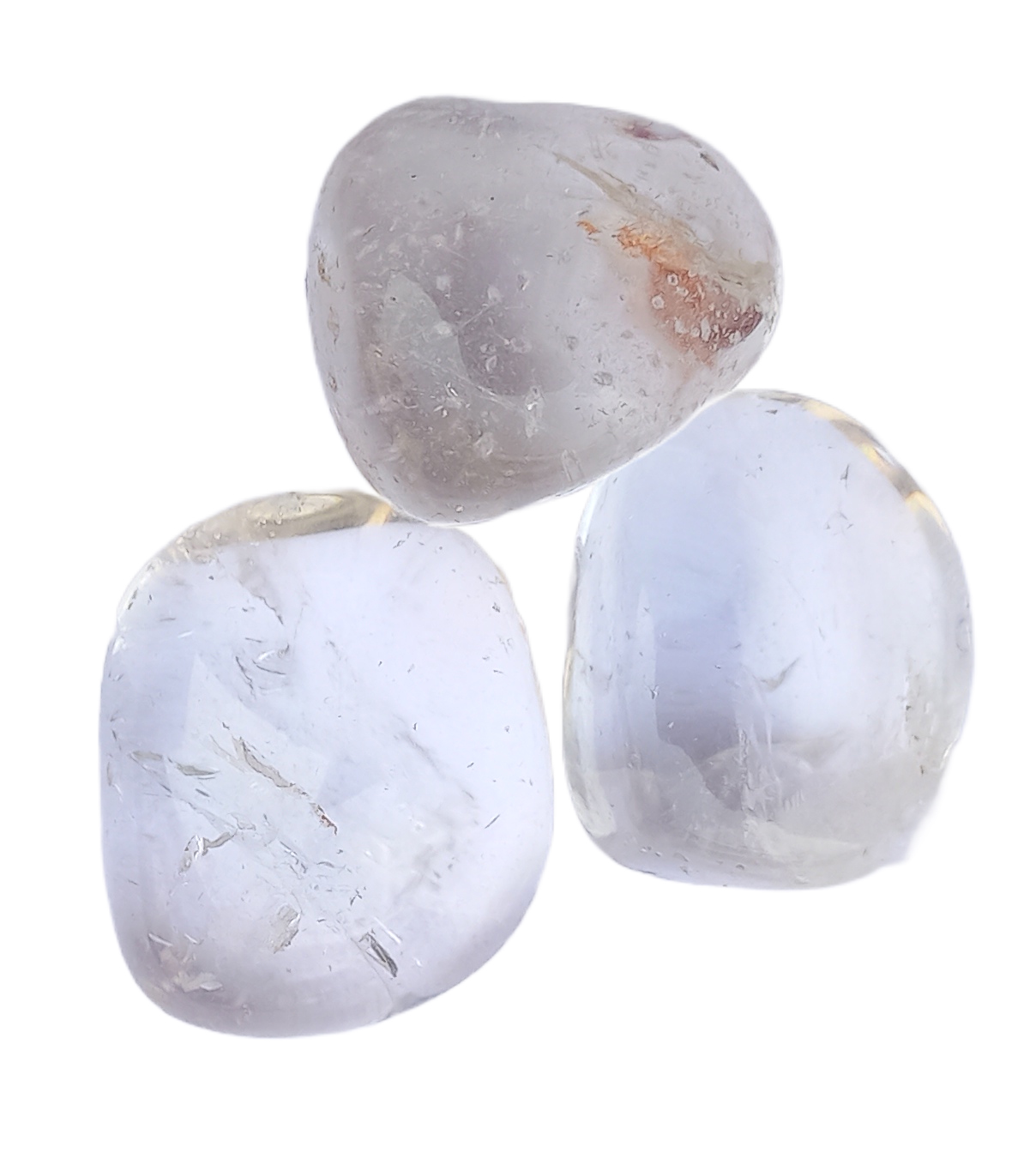 Quartz Clear AAA Tumble Stone for Healing And Meditation (Polished) Brand : Rocksmins