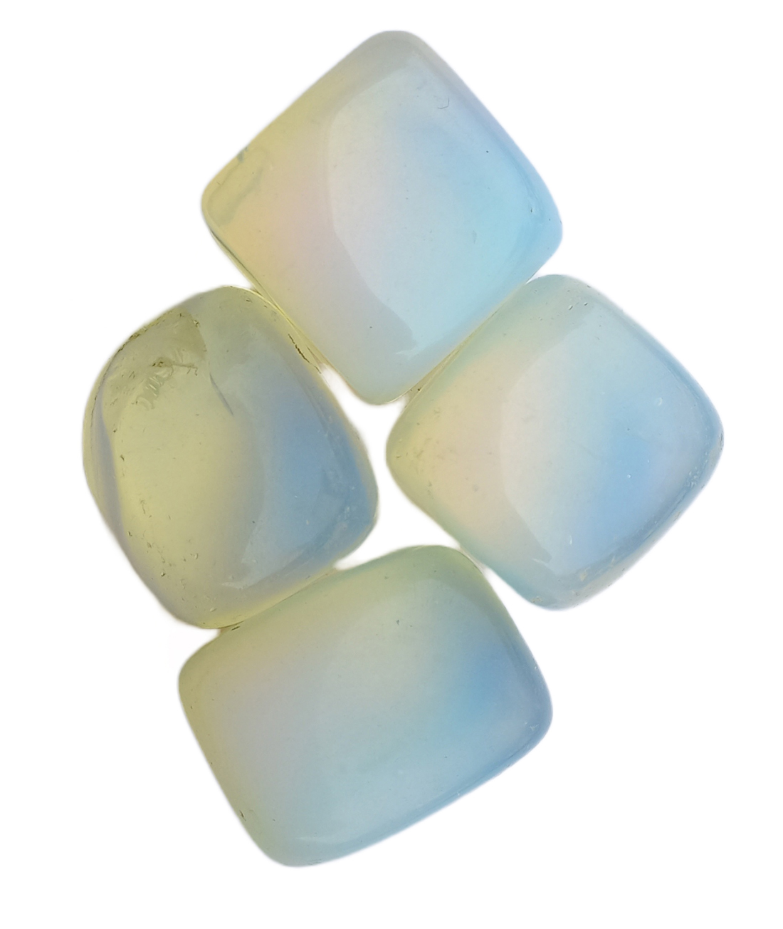 Opalite tumble stone for healing and meditation (polished) brand : rocksmins