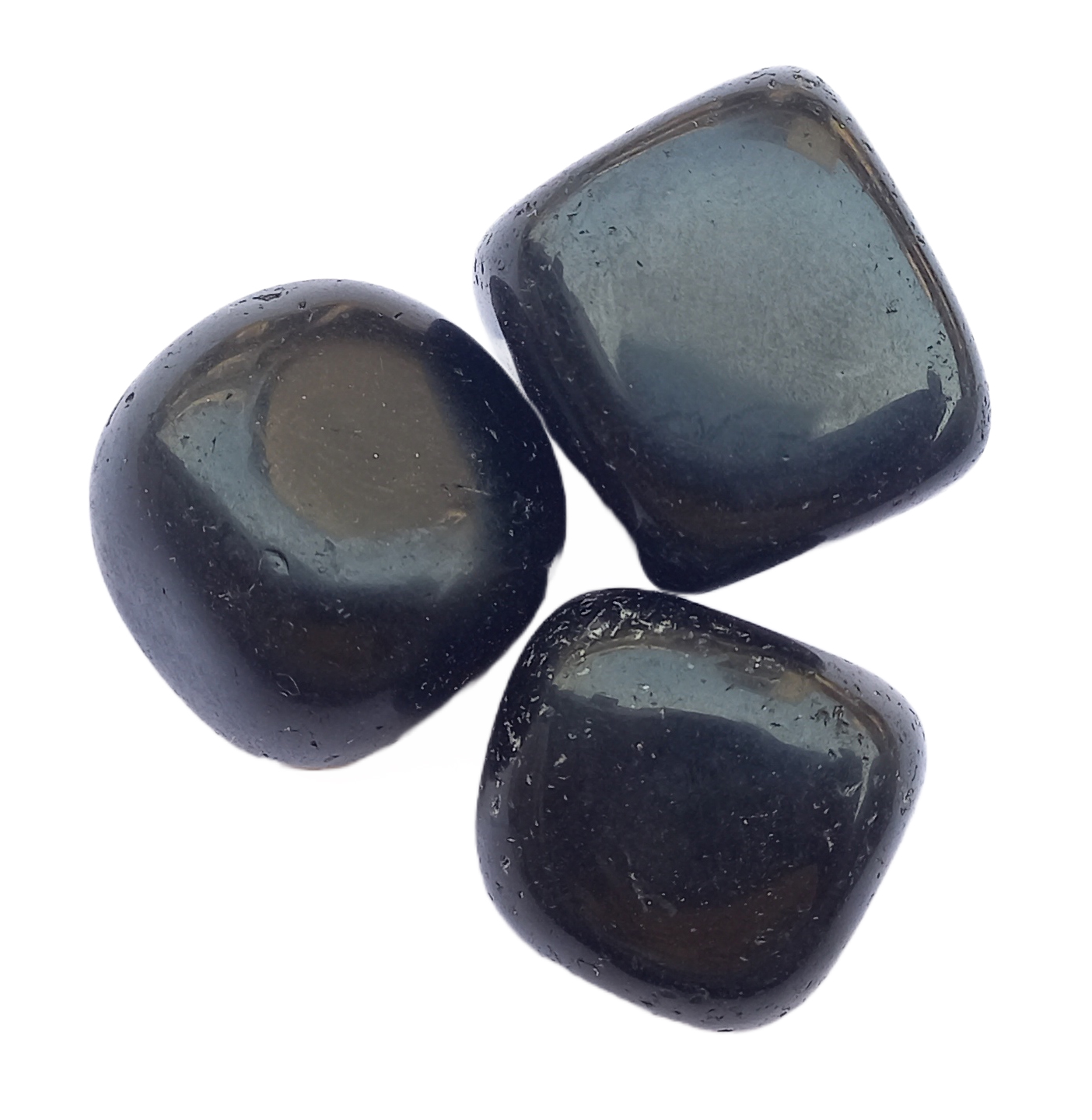 Obsidian Rainbow Tumble Stone for Healing And Meditation (Polished) Brand : Rocksmins