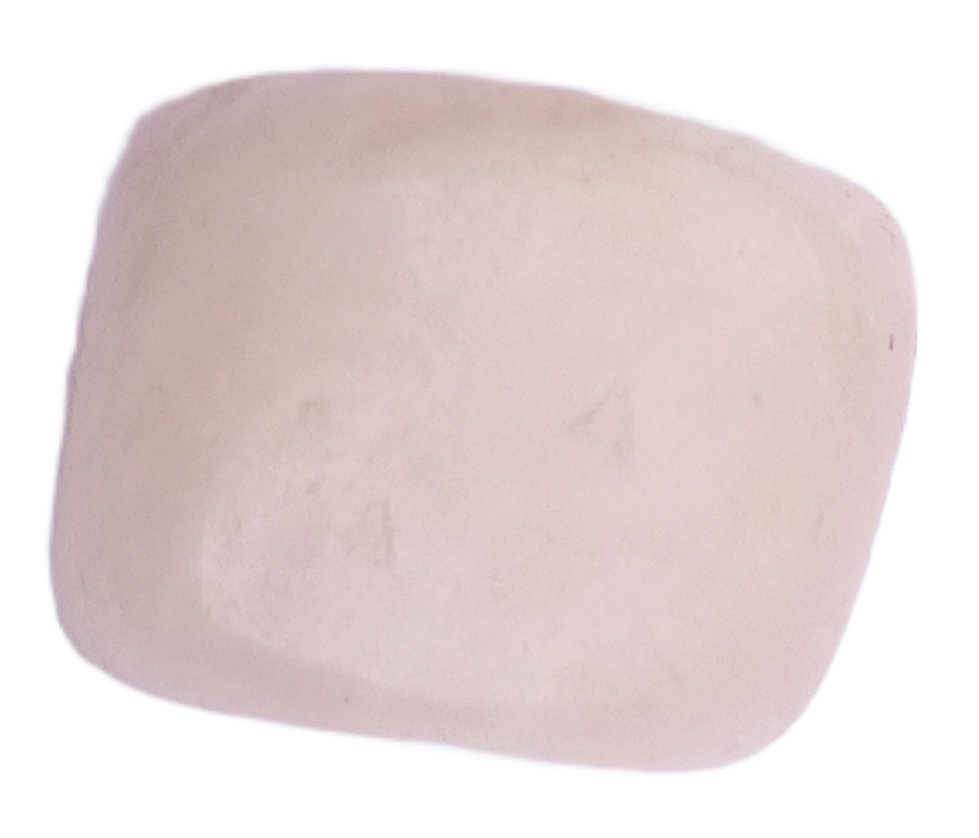 Quartz Rose tumble stone for healing and meditation (polished) brand : rocksmins