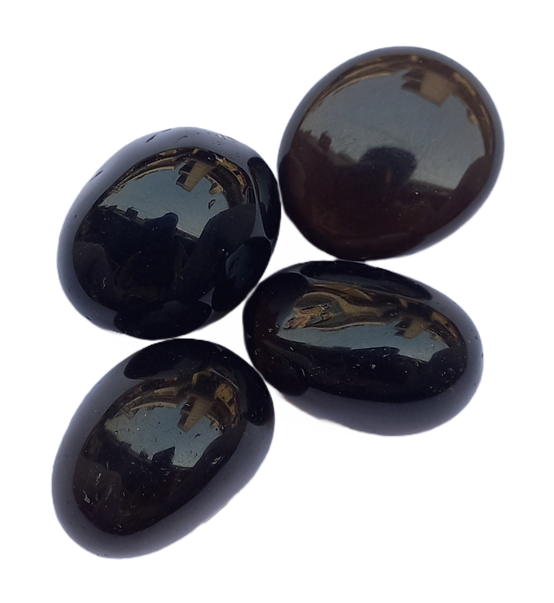 Quartz Smoky tumble stone for healing and meditation (polished) brand : rocksmins