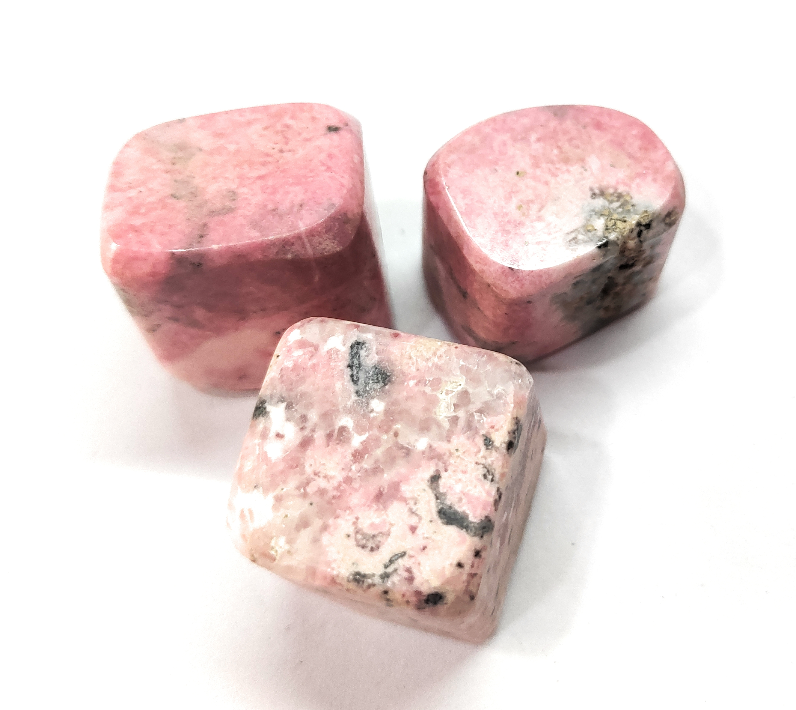 Rhodochrosite tumble stone for healing and meditation (polished) brand : rocksmins