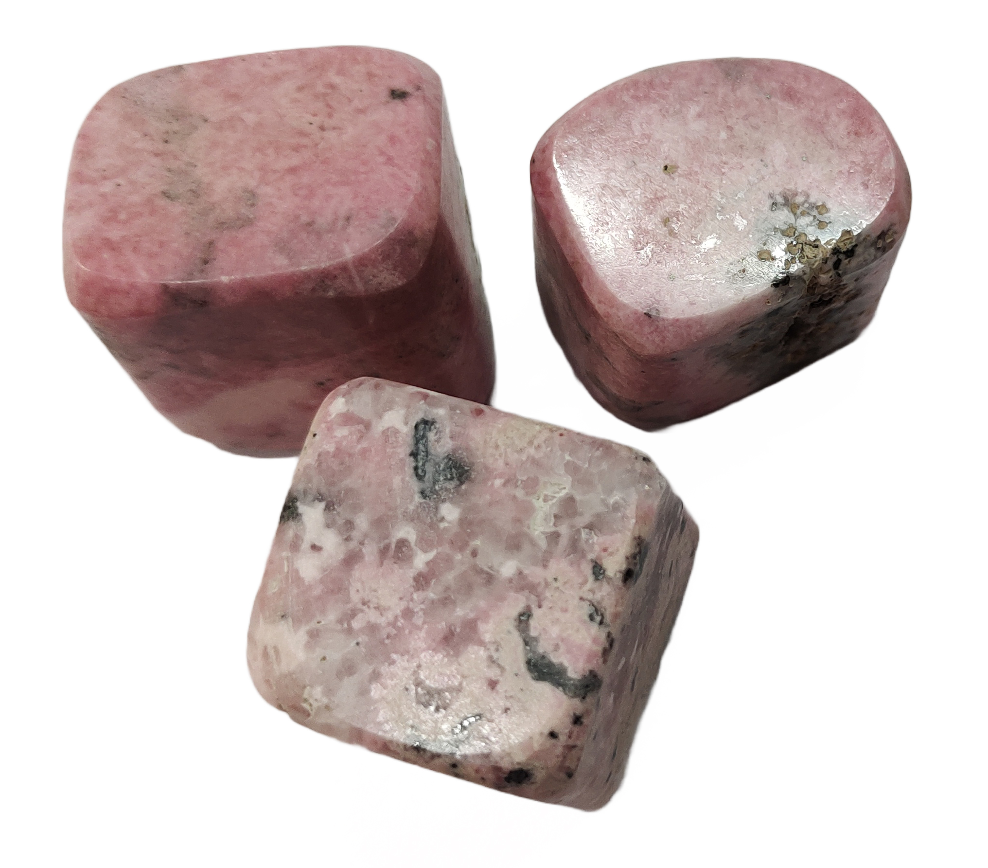 Rhodochrosite tumble stone for healing and meditation (polished) brand : rocksmins