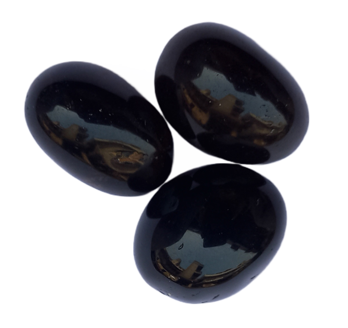 Quartz Smoky tumble stone for healing and meditation (polished) brand : rocksmins
