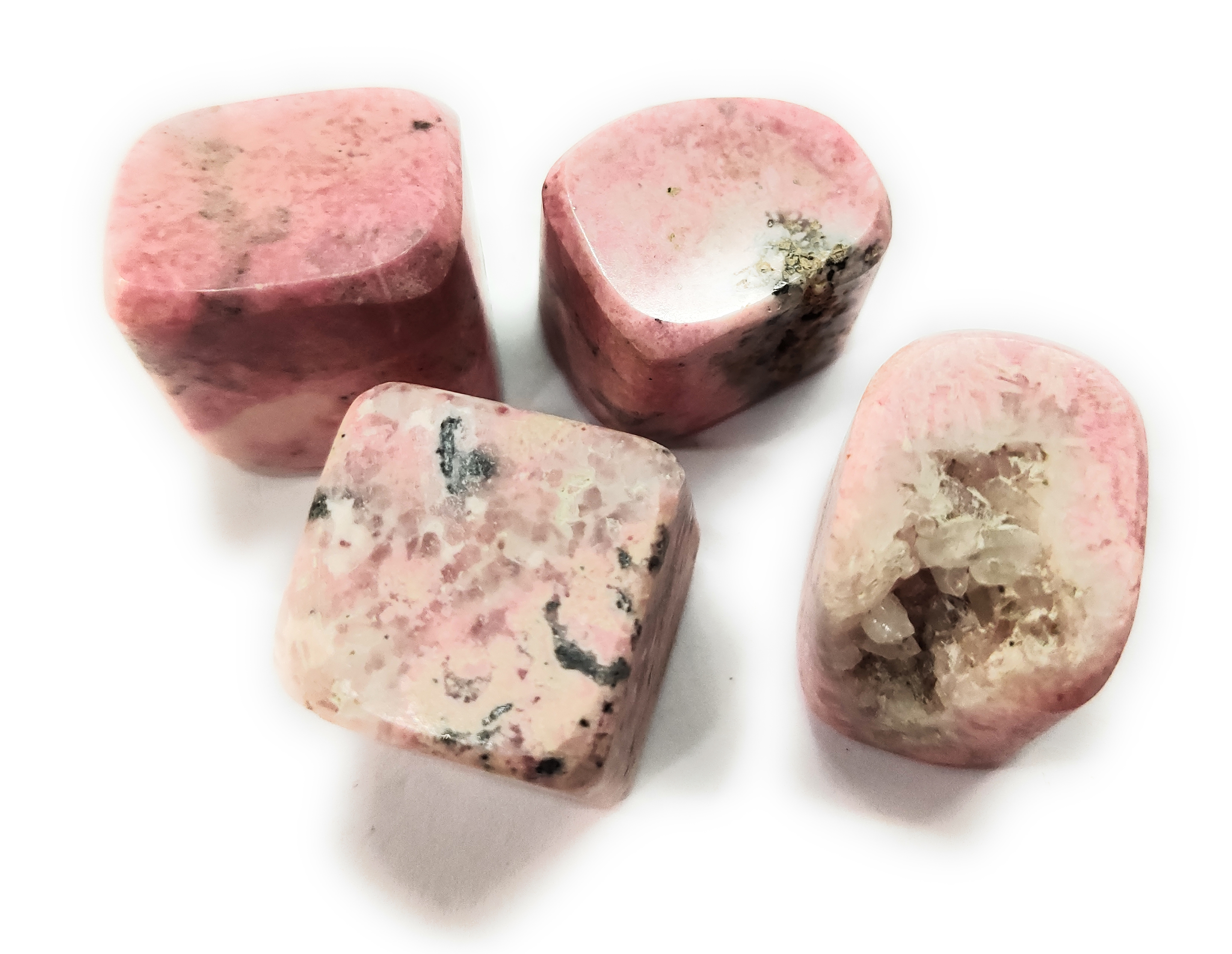 Rhodochrosite tumble stone for healing and meditation (polished) brand : rocksmins