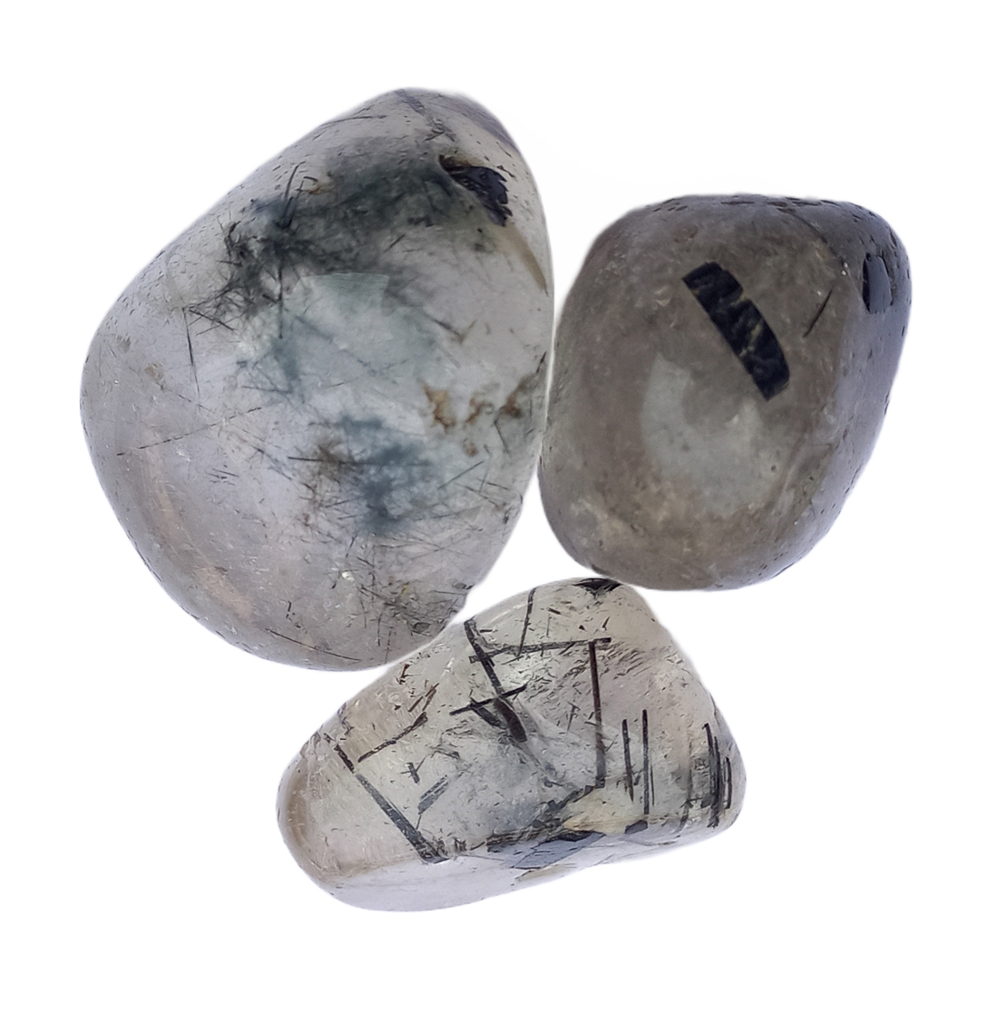Rutile AAA tumble stone for healing and meditation (polished) brand : rocksmins