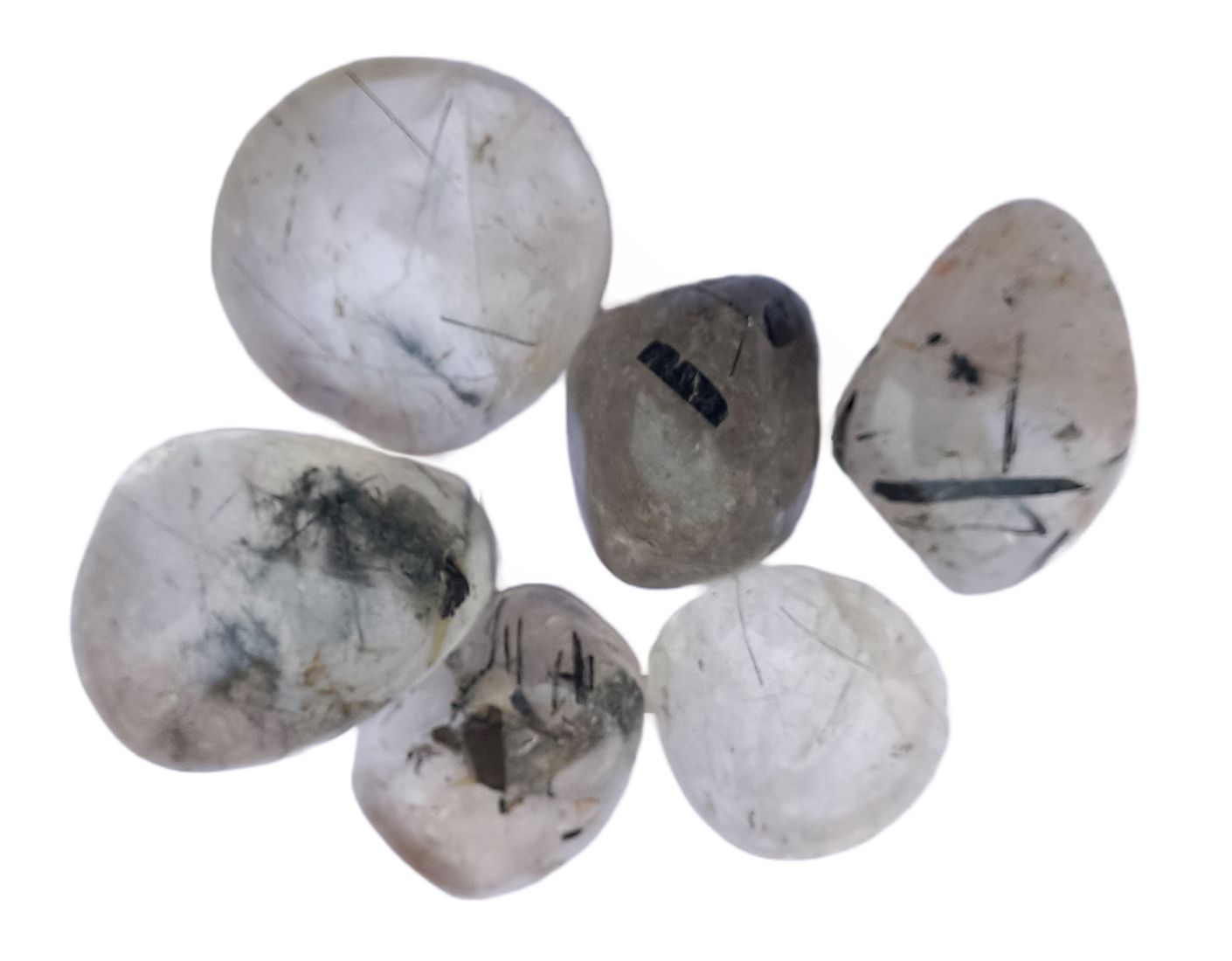 Rutile AAA tumble stone for healing and meditation (polished) brand : rocksmins