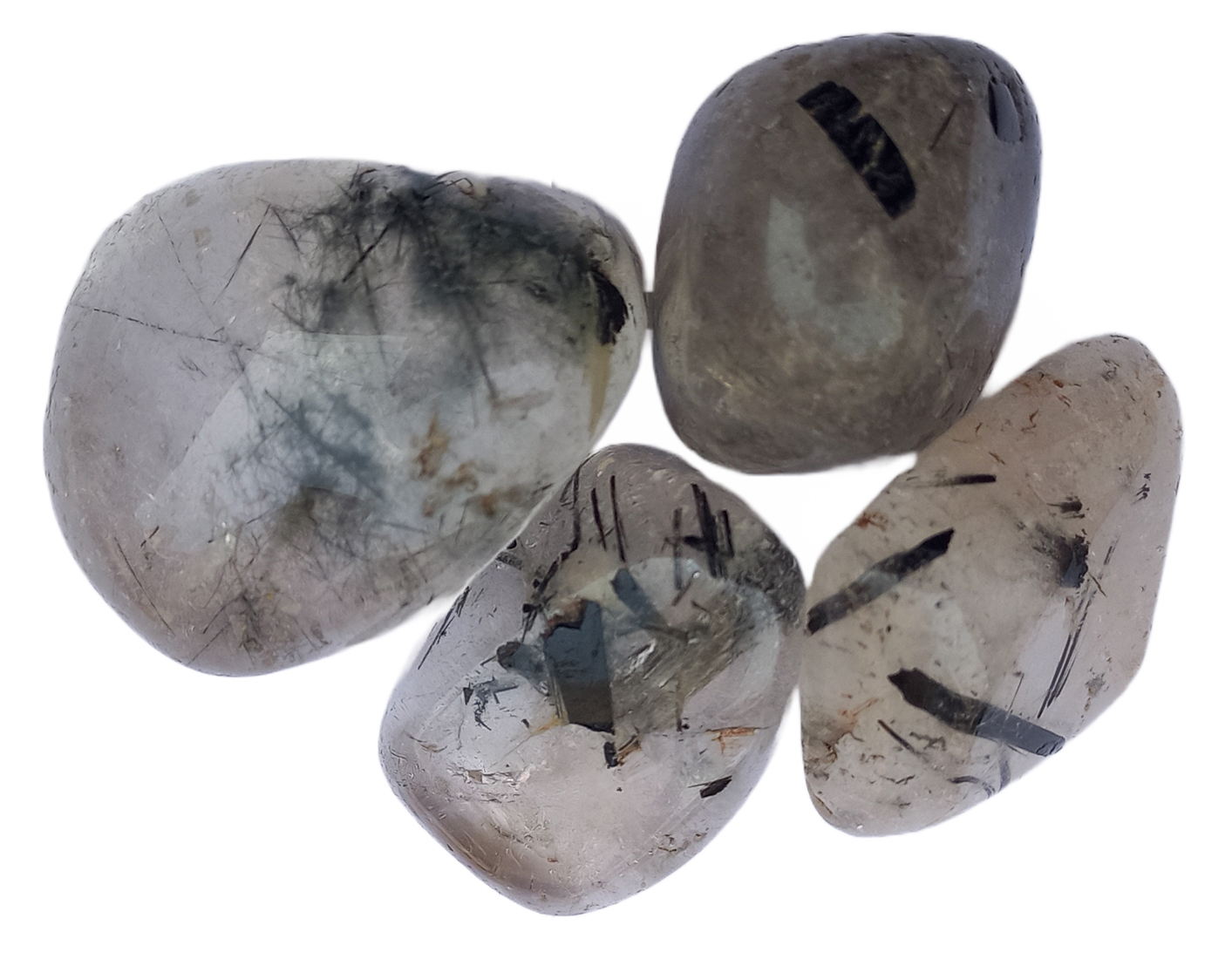 Rutile AAA tumble stone for healing and meditation (polished) brand : rocksmins