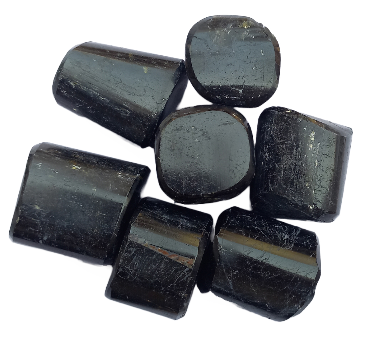 Tourmaline Tumble Stone For Healing And Meditation (Polished) Brand : Rocksmins 