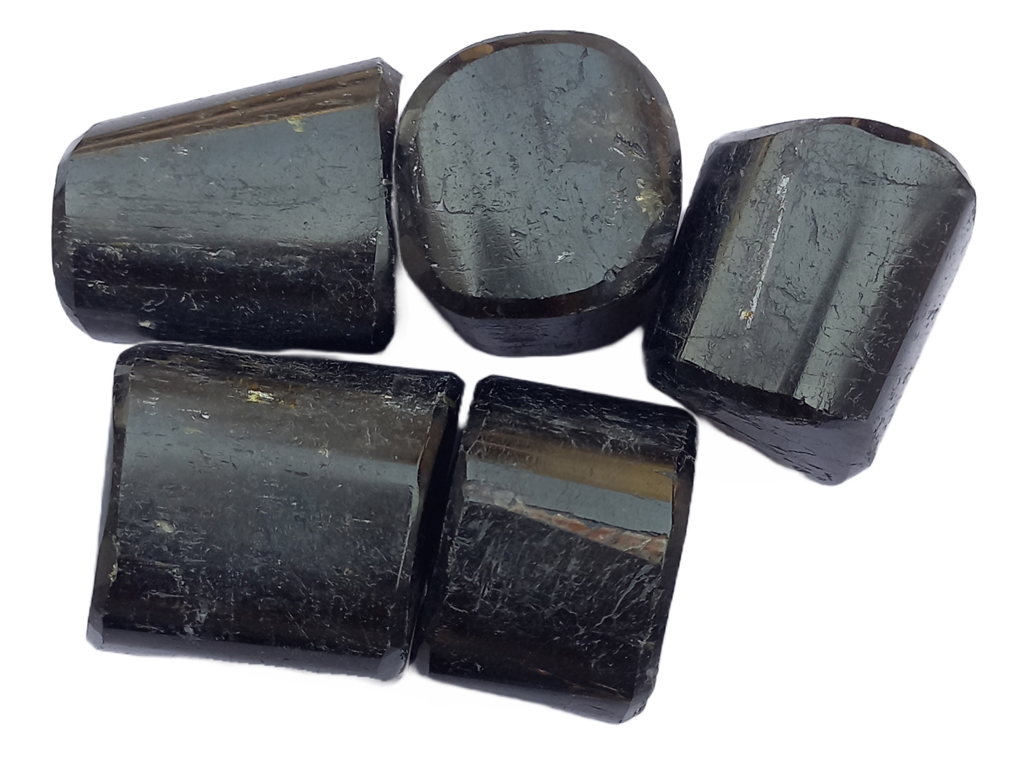 Tourmaline Tumble Stone For Healing And Meditation (Polished) Brand : Rocksmins 