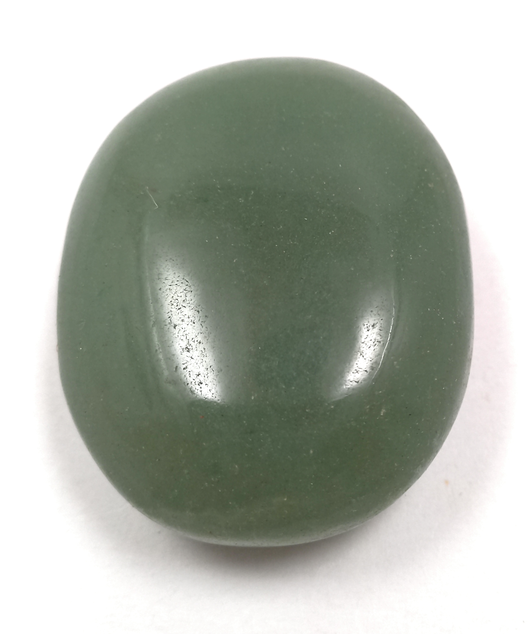 Aventurine Green Palm Stone For Healing And Meditation (Polished) Brand : Rocksmins  