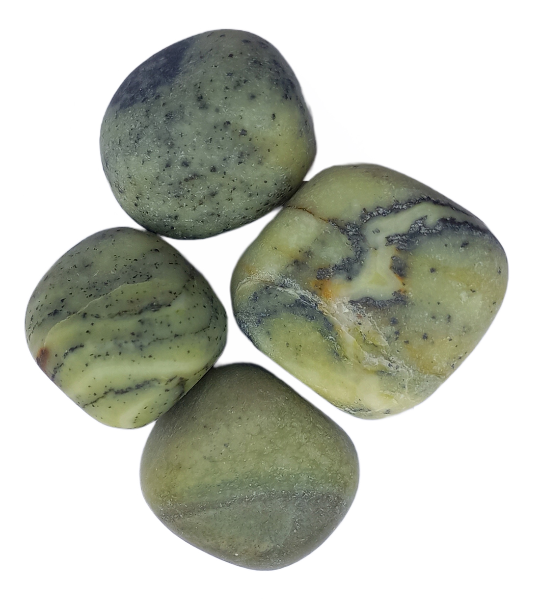 Serpentine Palm Stone For Healing And Meditation (Polished) Brand : Rocksmins
