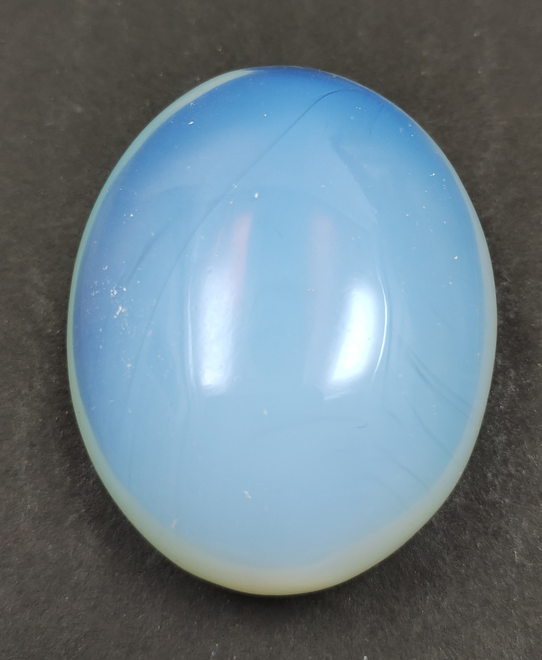 Opalite Palm Stone For Healing And Meditation (Polished) Brand : Rocksmins  