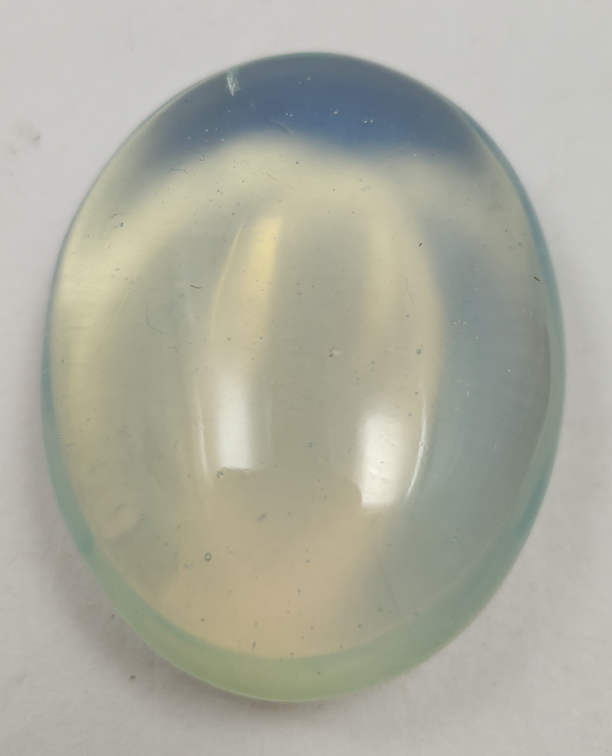 Opalite Palm Stone For Healing And Meditation (Polished) Brand : Rocksmins  