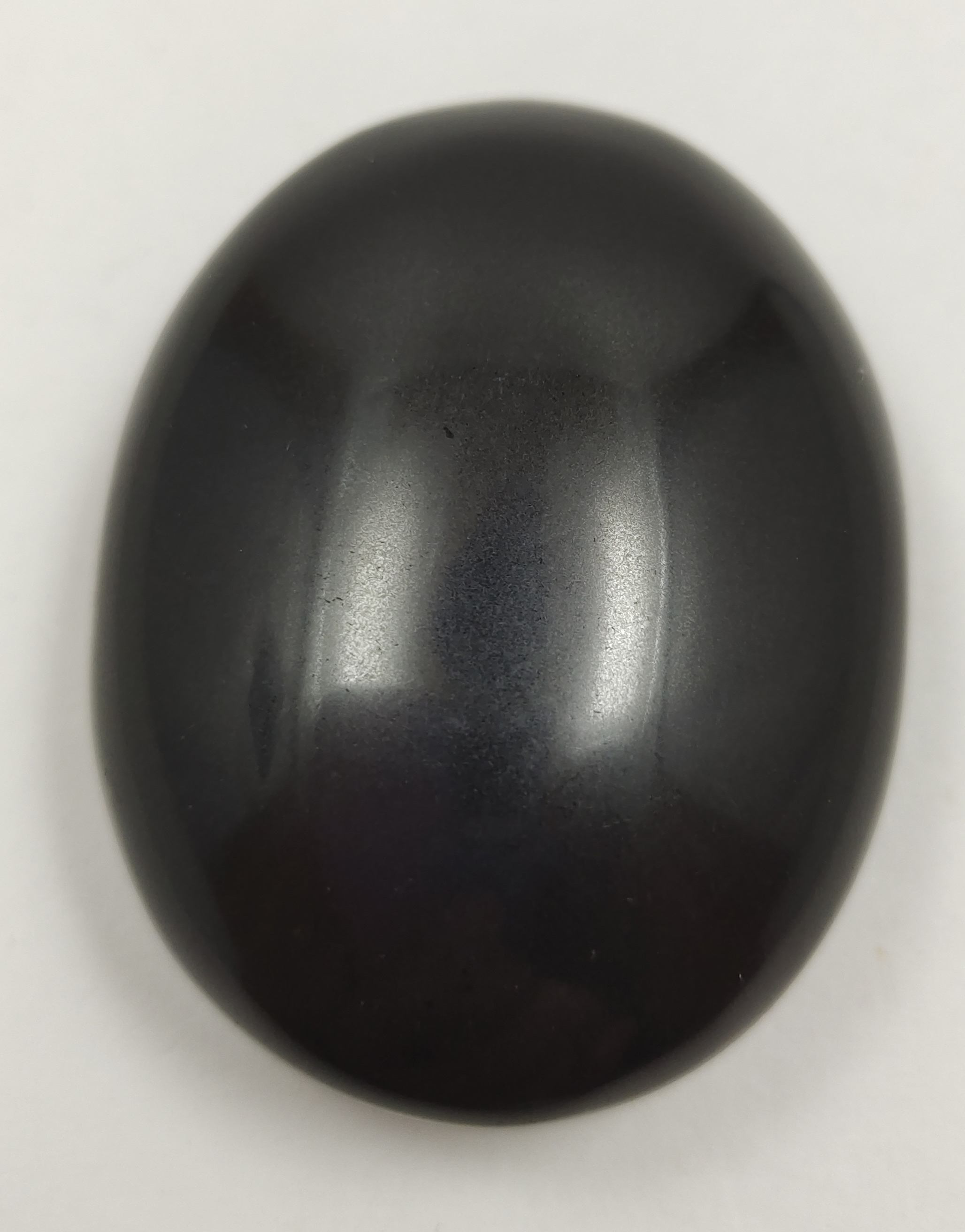 Obsidian Black Palm Stone For Healing And Meditation (Polished) Brand : Rocksmins  
