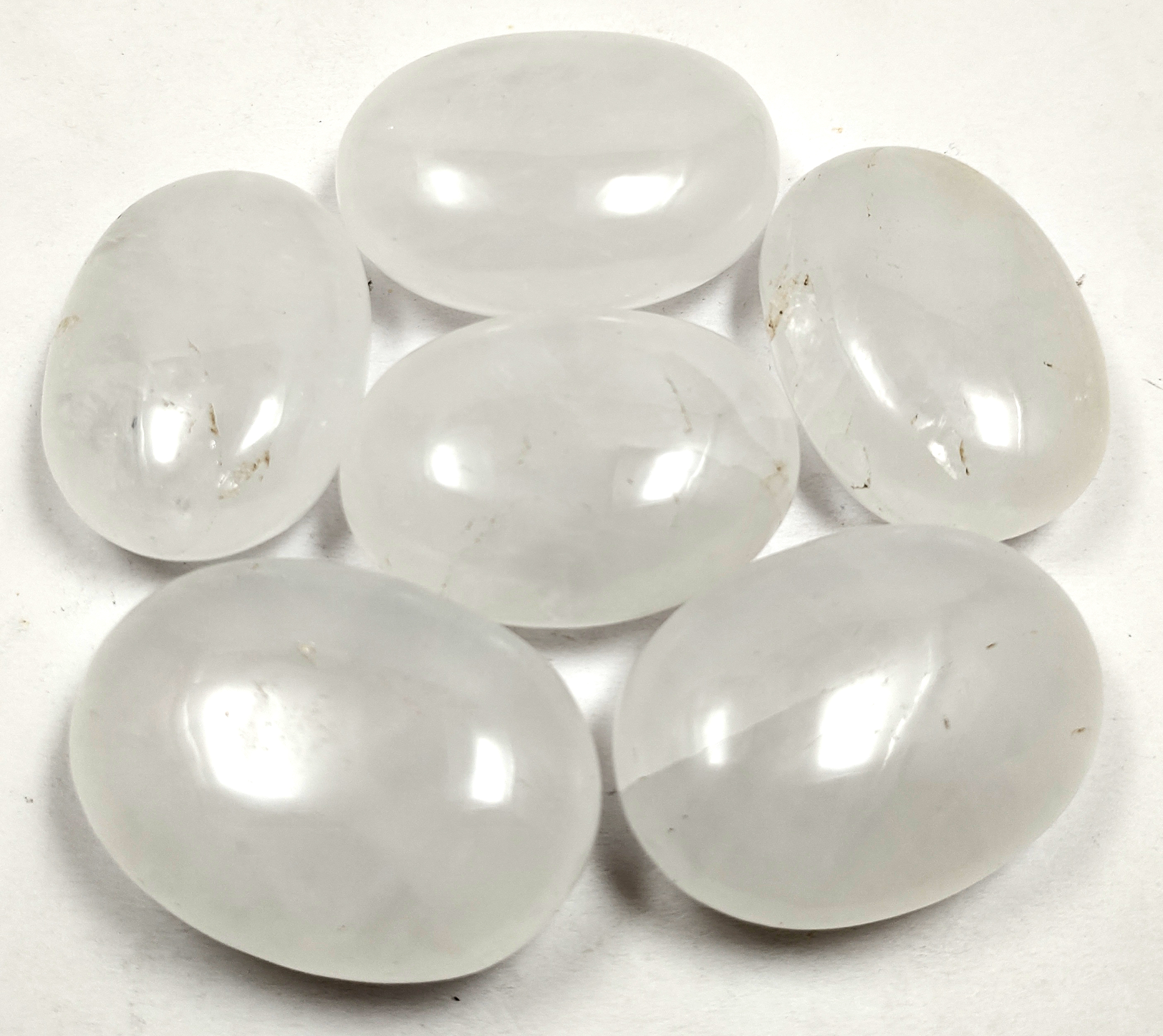 Quartz Clear AAA Stone For Healing And Meditation (Polished) Brand : Rocksmins