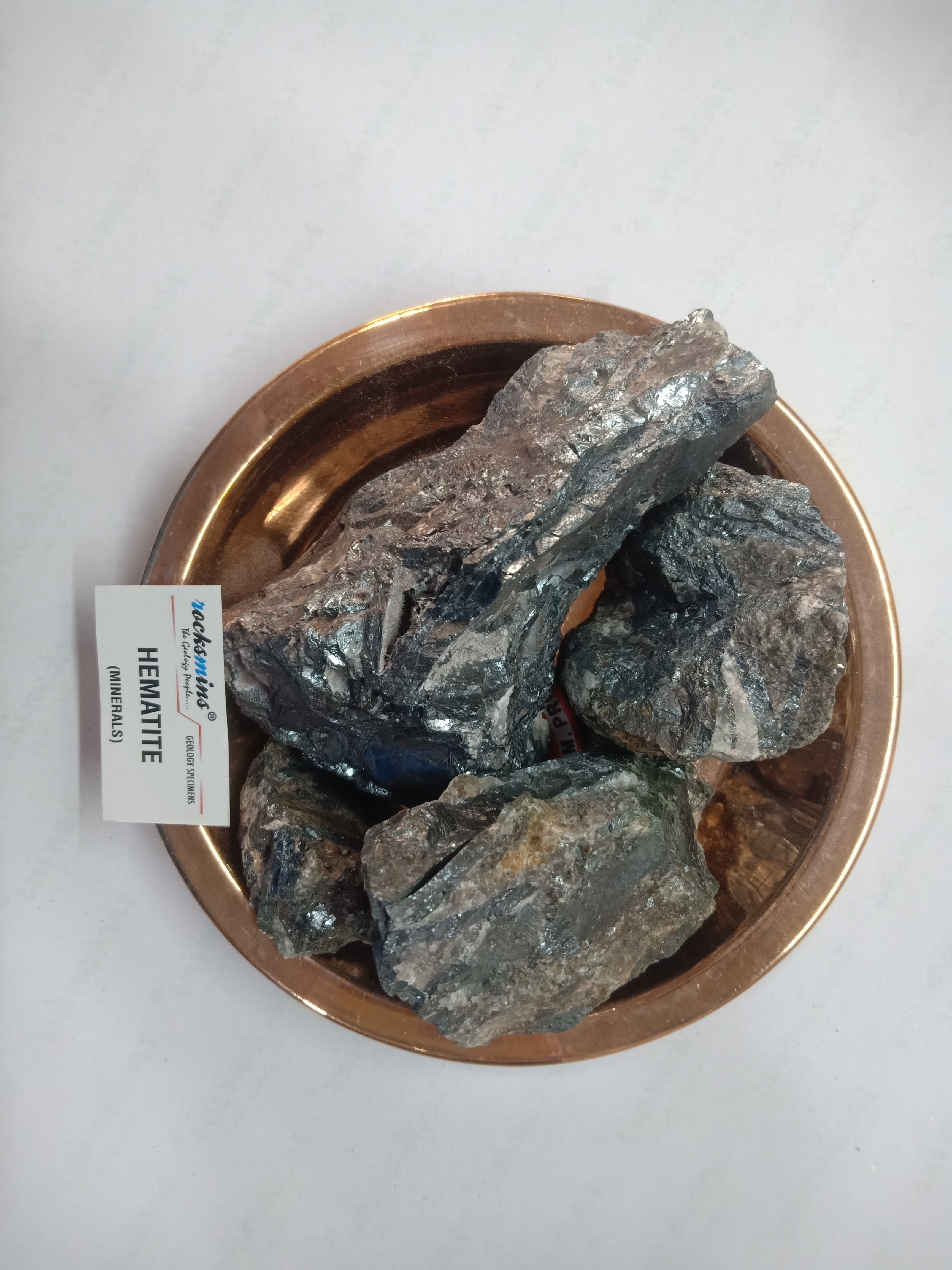 Hematite Natural Rough Stone 100gm+ For Reiki, Healing Aura Cleaning, Tumbling, Vastu, Meditation, Gardening, Decoration & Remove Negative Energy (Raw)   Brand : Rocksmins